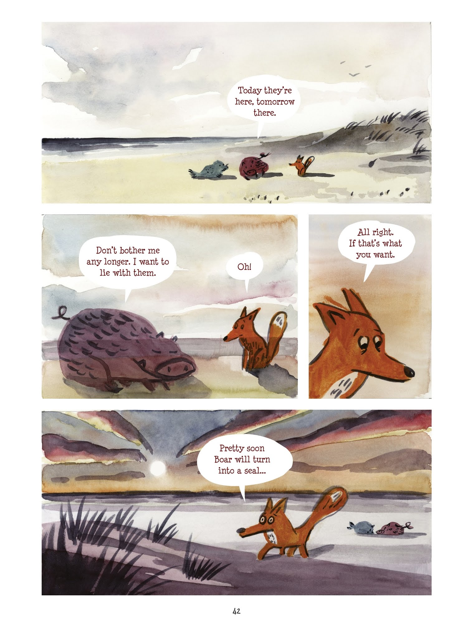 Read online Tiny Fox and Great Boar comic -  Issue #2 - 42