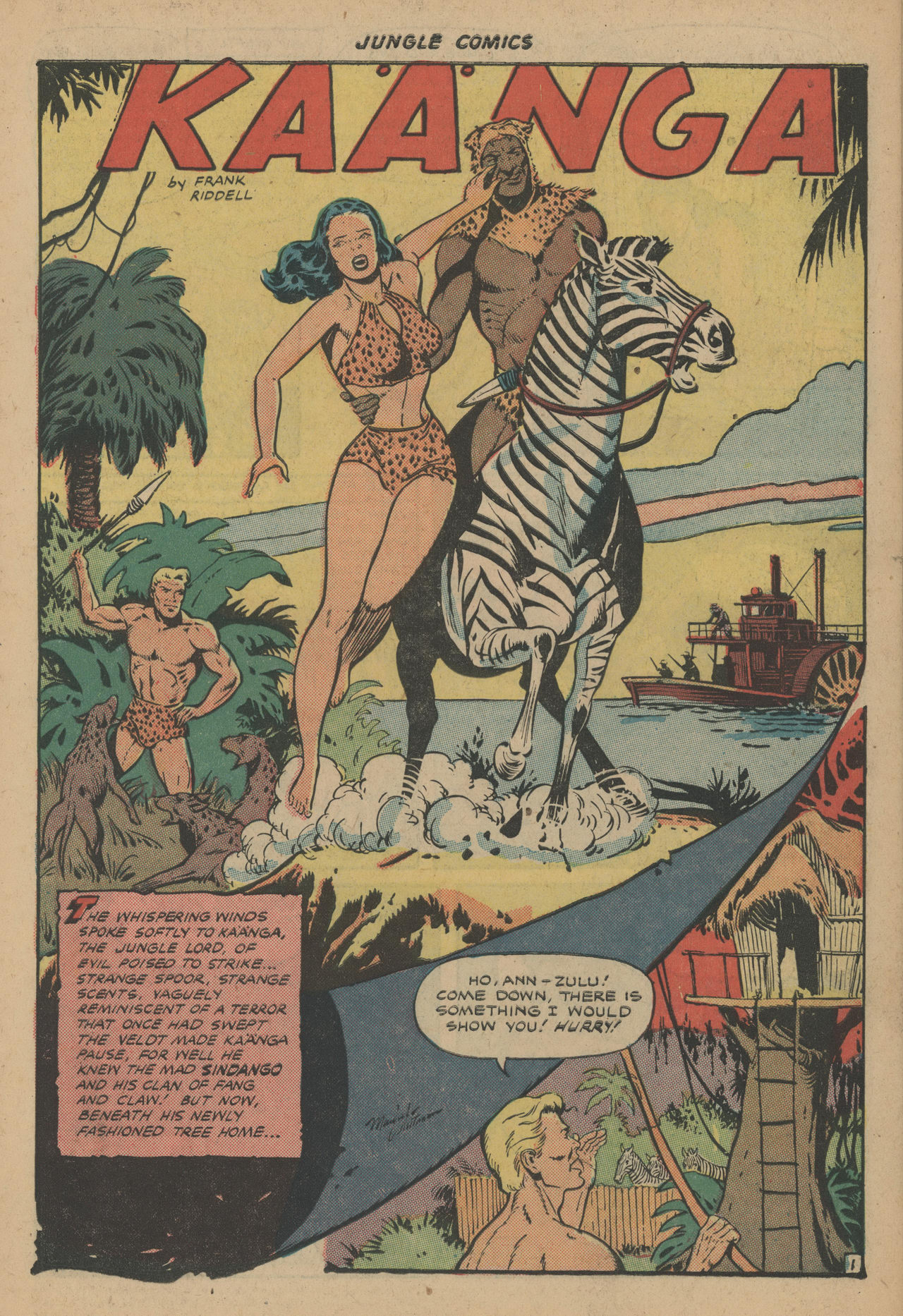 Read online Jungle Comics comic -  Issue #132 - 3