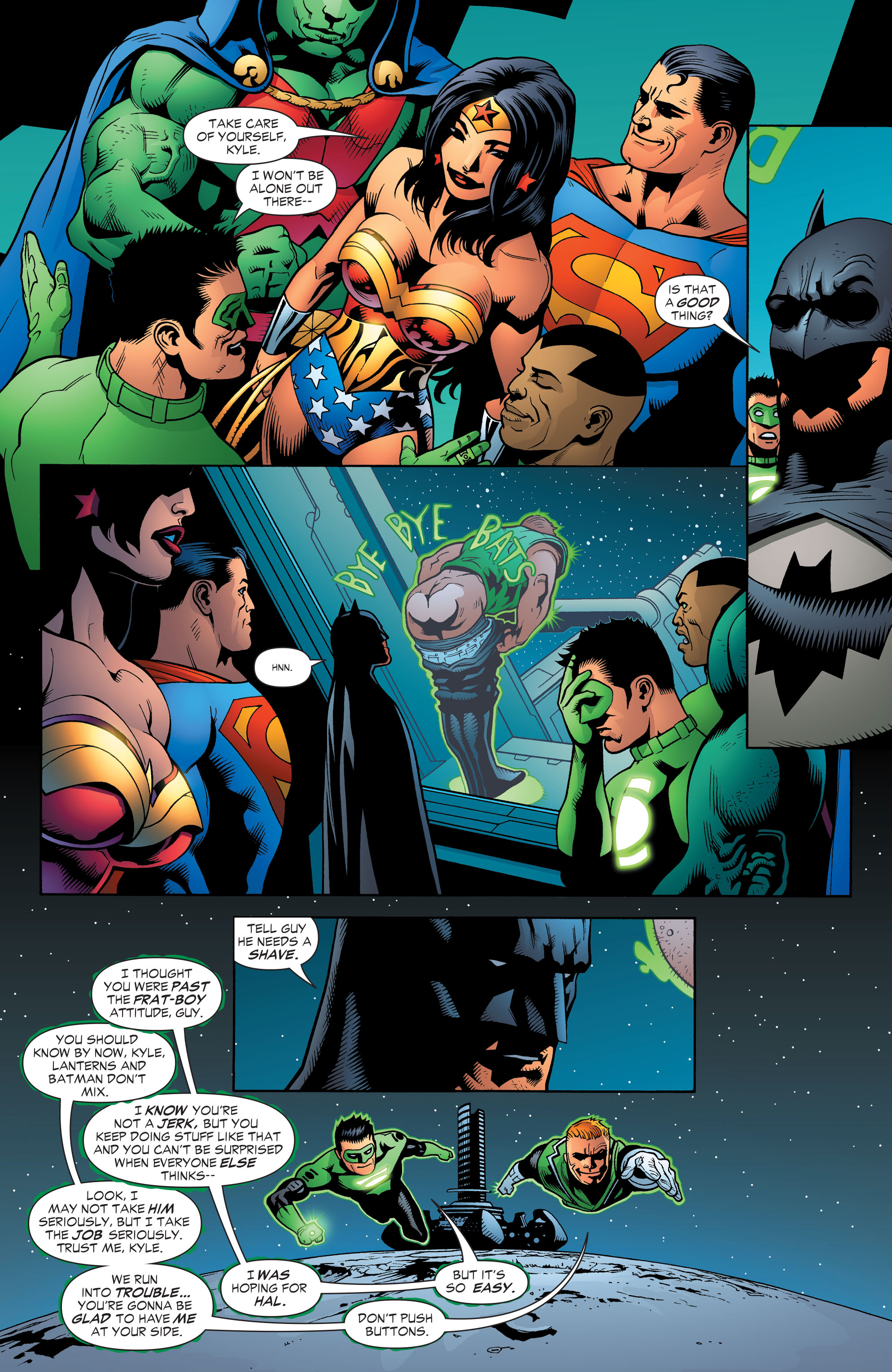 Read online Green Lantern by Geoff Johns comic -  Issue # TPB 1 (Part 2) - 85