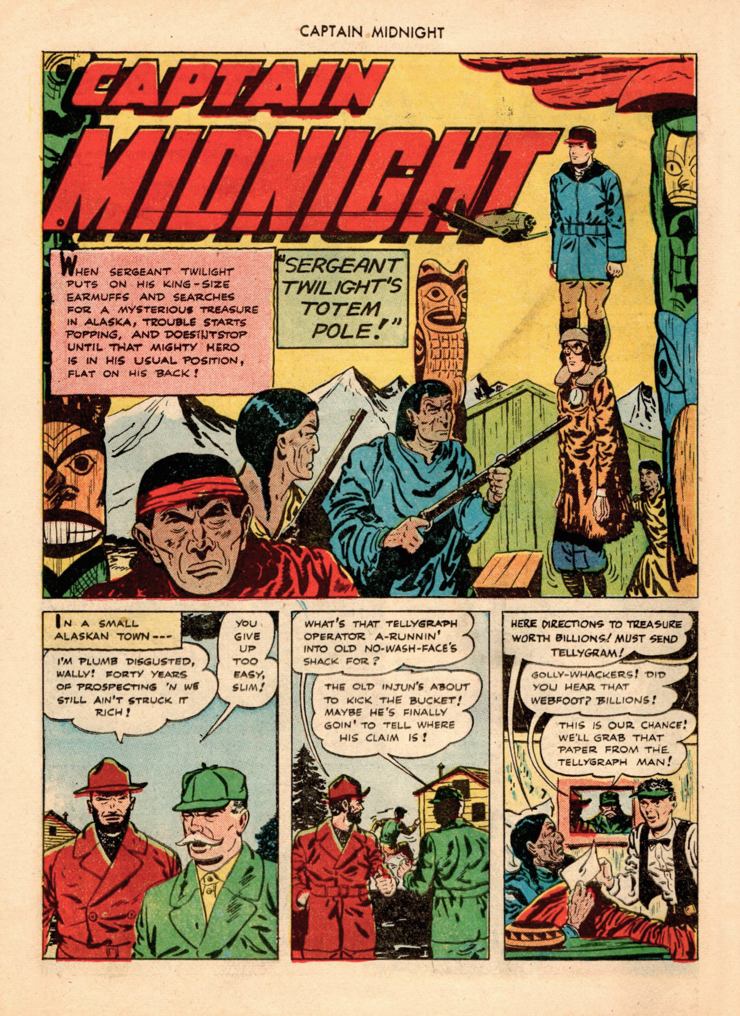 Read online Captain Midnight (1942) comic -  Issue #34 - 14