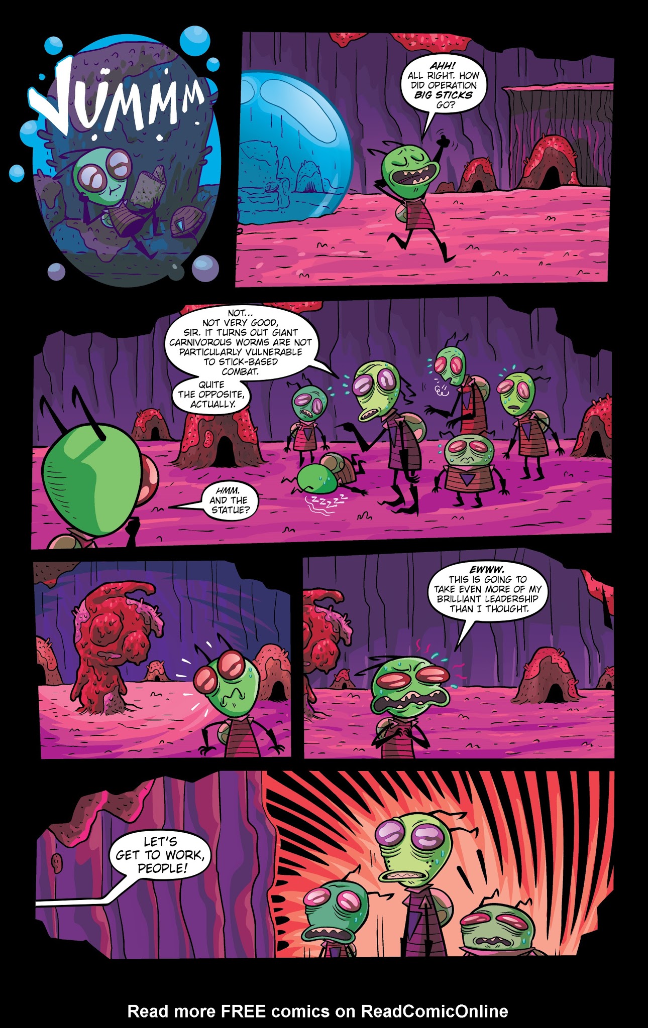 Read online Invader Zim comic -  Issue #28 - 17