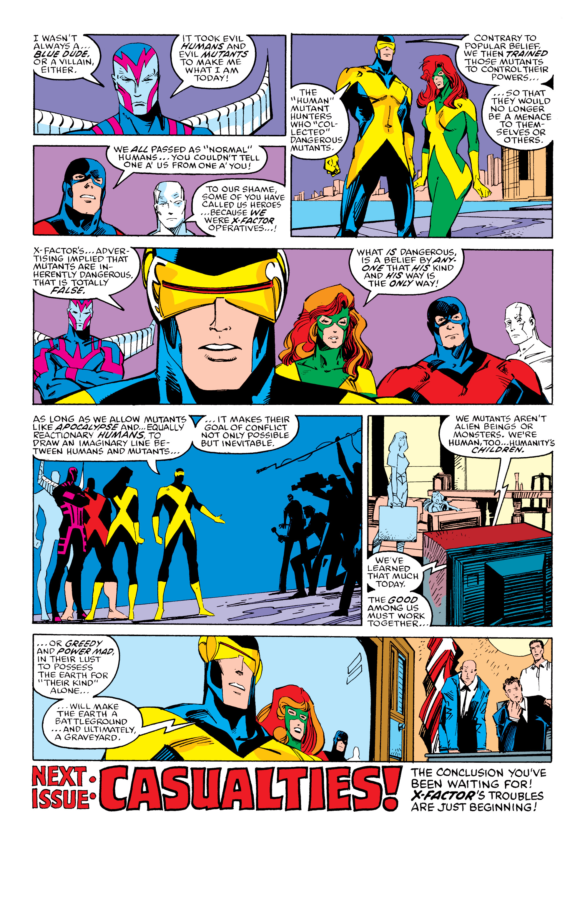 Read online X-Men Milestones: Fall of the Mutants comic -  Issue # TPB (Part 3) - 43