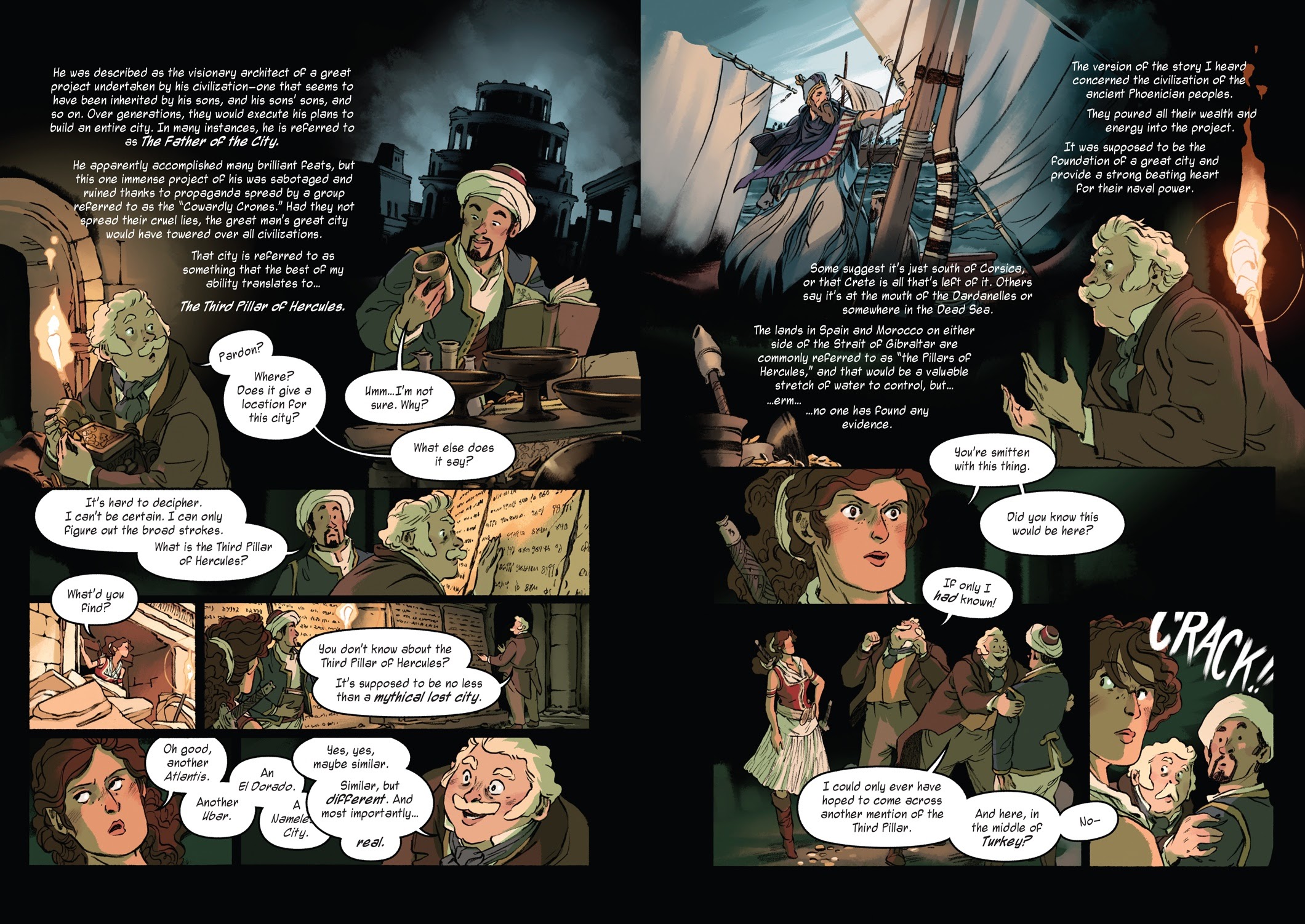 Read online Delilah Dirk and the Pillars of Hercules comic -  Issue # TPB (Part 1) - 40