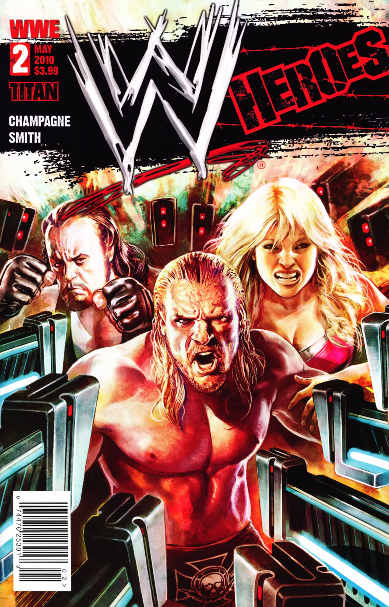 Read online WWE Heroes comic -  Issue #2 - 2