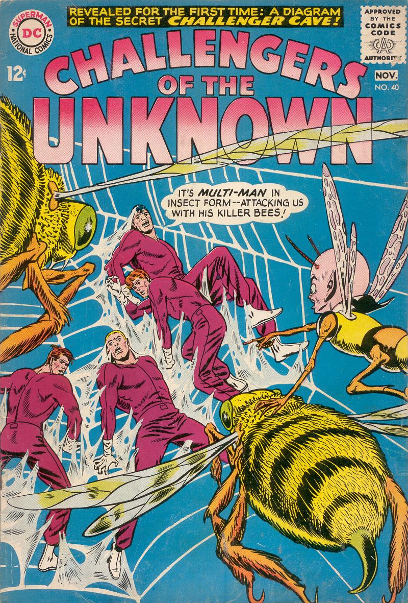 Read online Challengers of the Unknown (1958) comic -  Issue #40 - 1