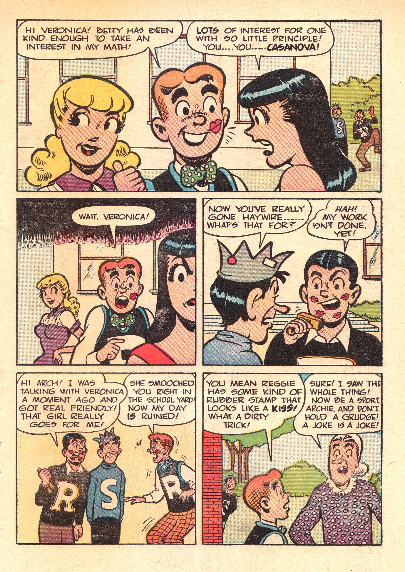 Read online Archie's Rival Reggie comic -  Issue #11 - 15