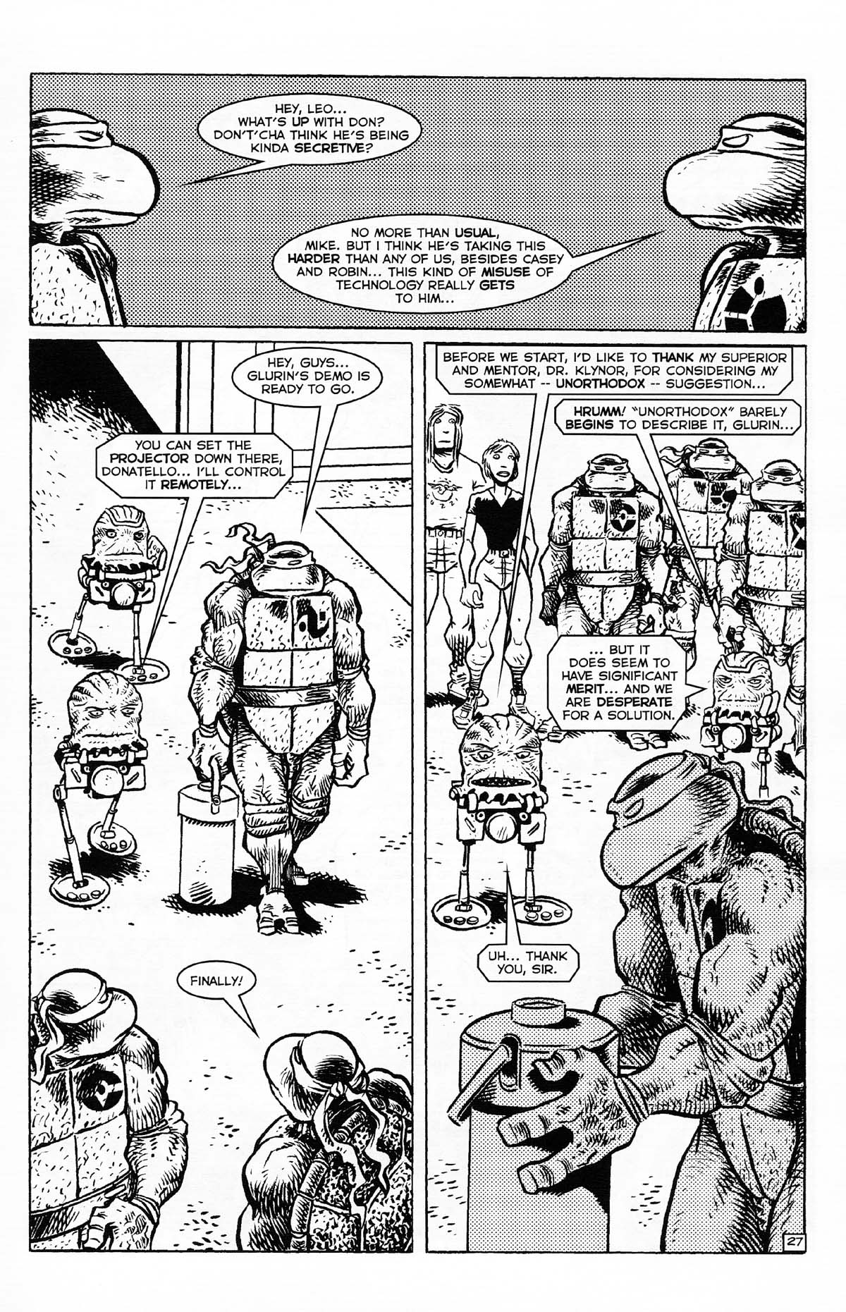 Read online TMNT: Teenage Mutant Ninja Turtles comic -  Issue #9 - 31