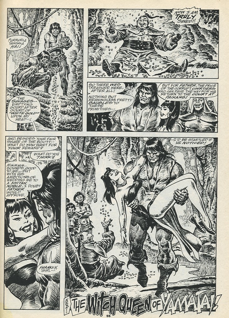 Read online The Savage Sword Of Conan comic -  Issue #193 - 57