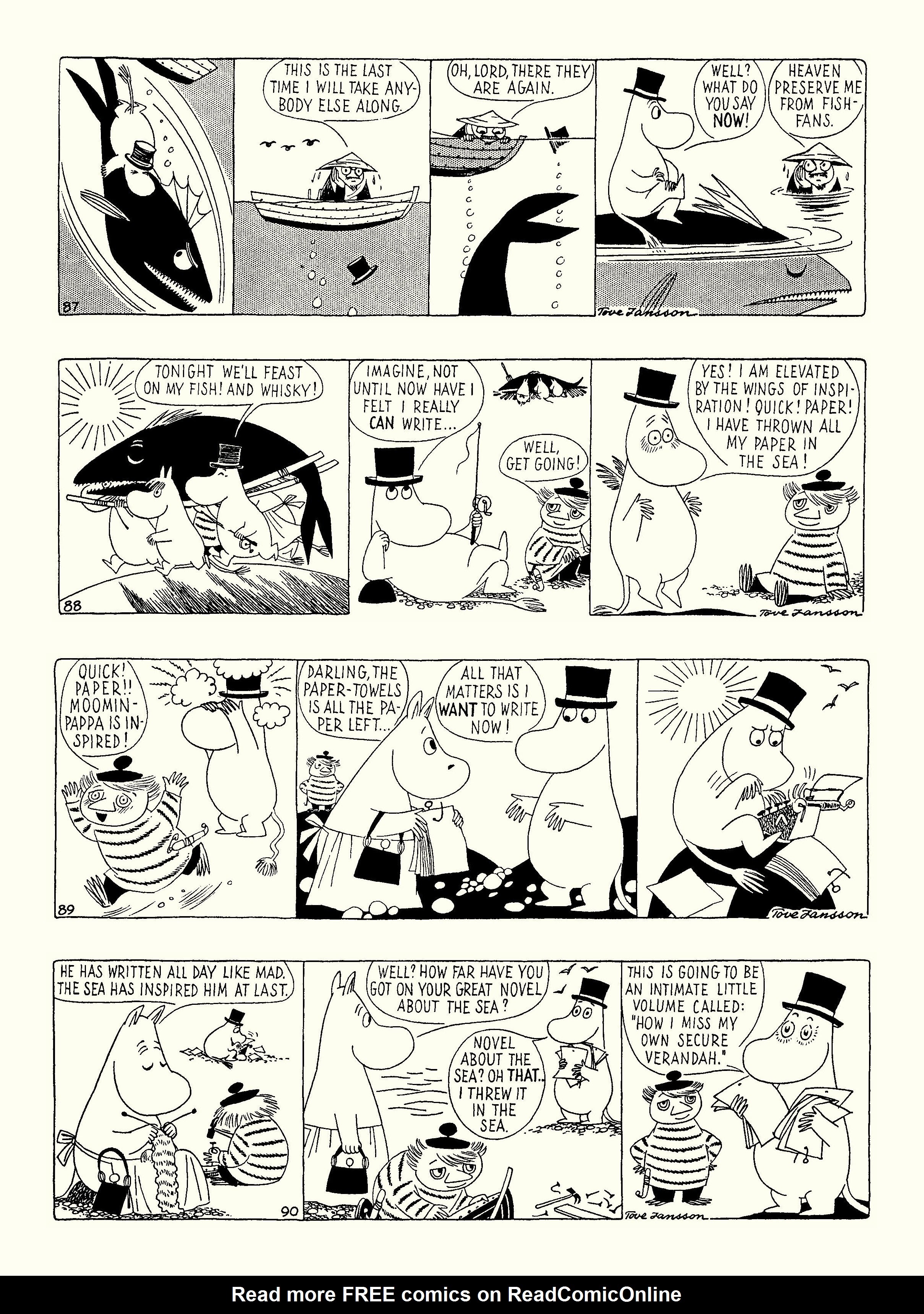 Read online Moomin: The Complete Tove Jansson Comic Strip comic -  Issue # TPB 3 - 77