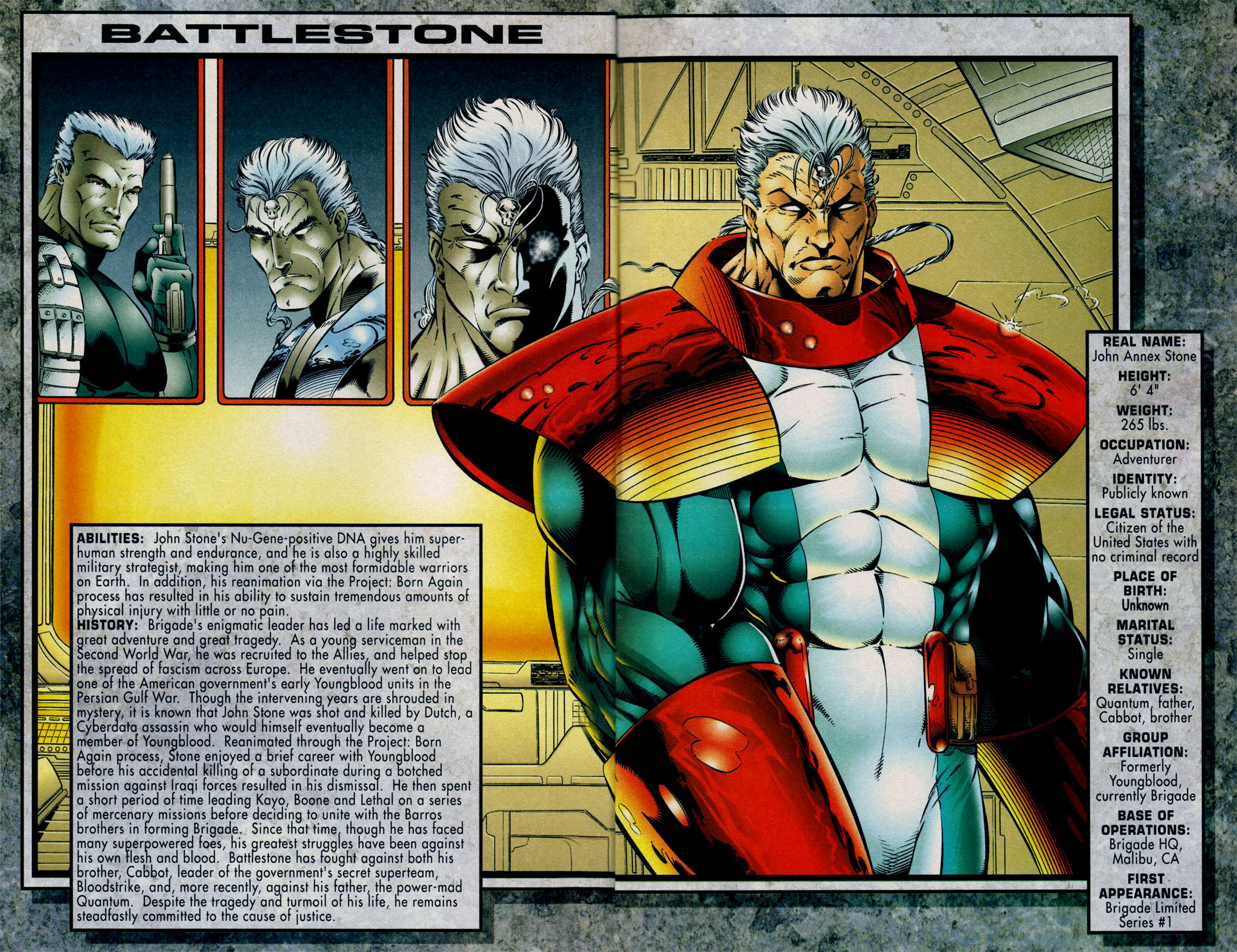 Read online Brigade Sourcebook comic -  Issue # Full - 6