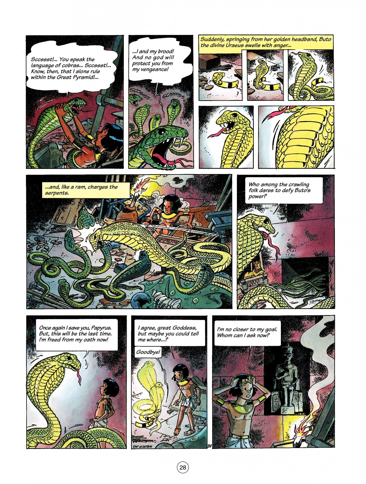 Read online Papyrus comic -  Issue #6 - 28