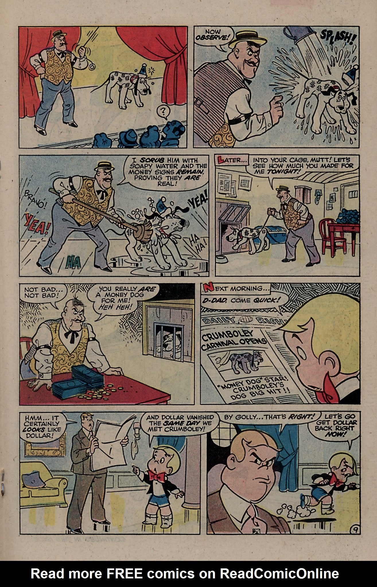 Read online Richie Rich & Dollar the Dog comic -  Issue #10 - 27