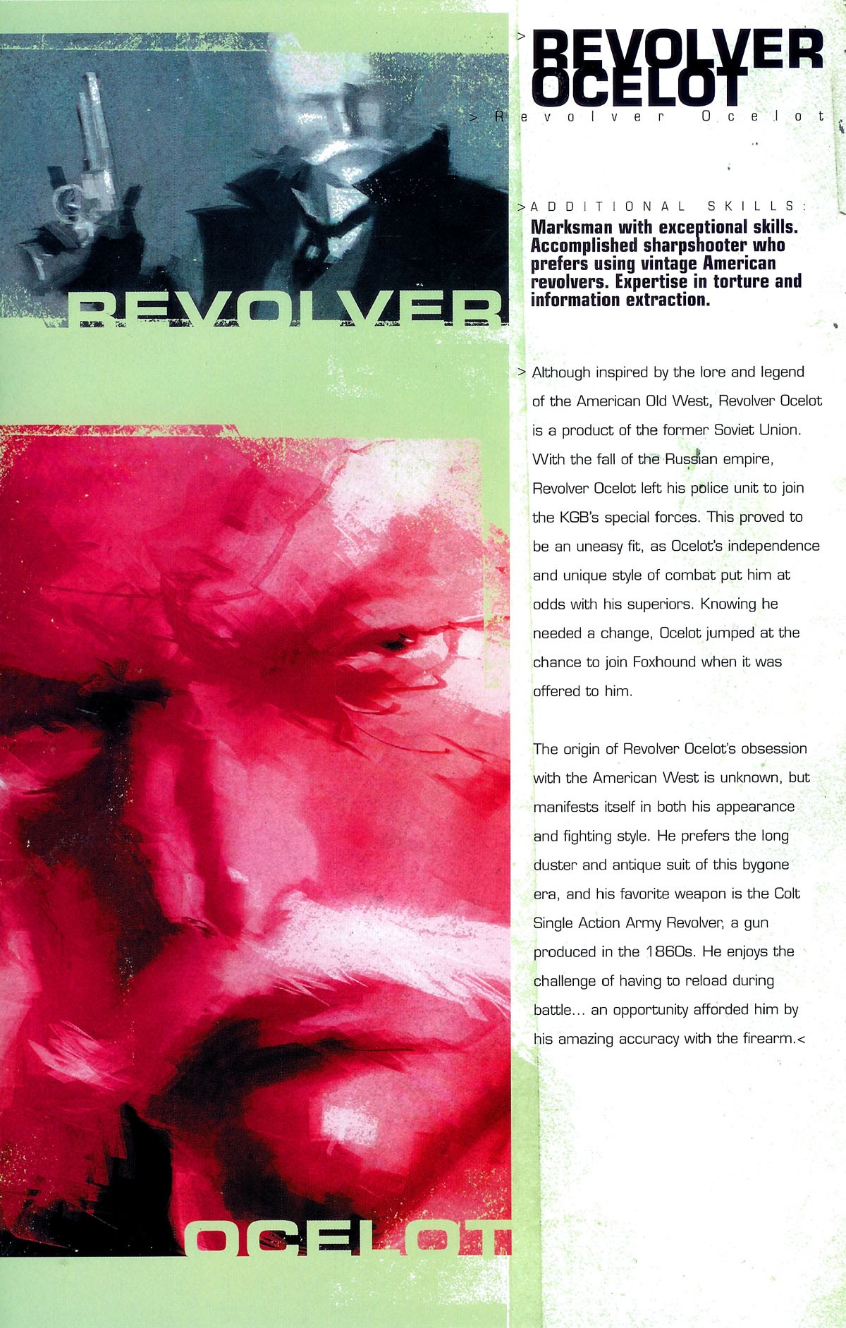 Read online Metal Gear Solid: Sons of Liberty comic -  Issue #0 - 11