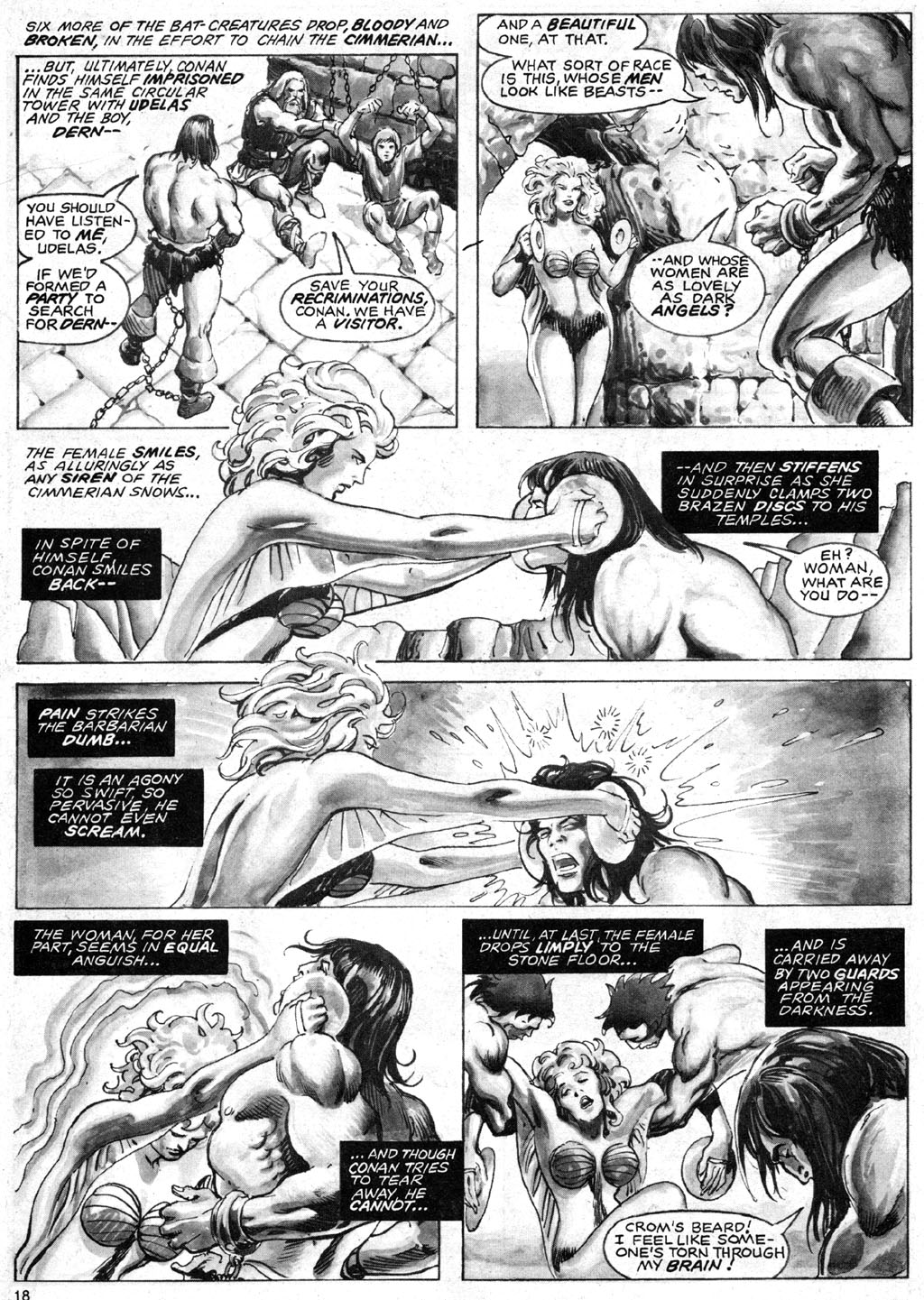 Read online The Savage Sword Of Conan comic -  Issue #69 - 18