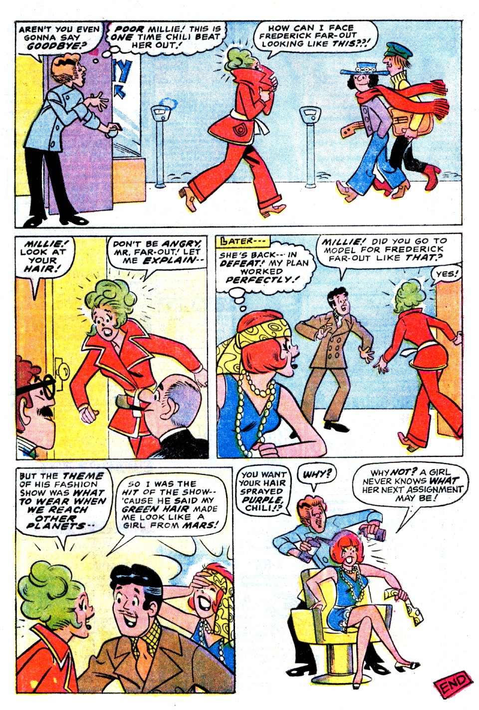 Read online Millie the Model comic -  Issue #206 - 9