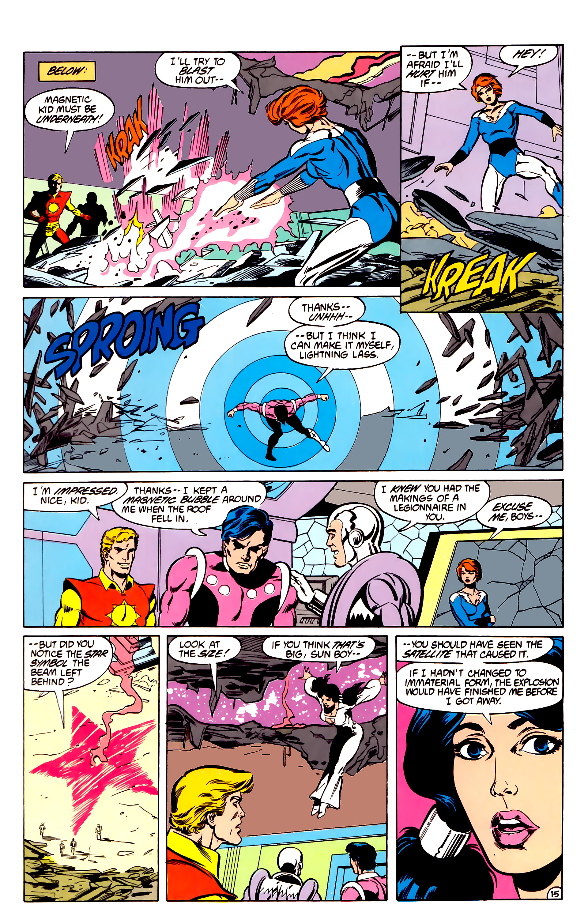 Legion of Super-Heroes (1984) 29 Page 16