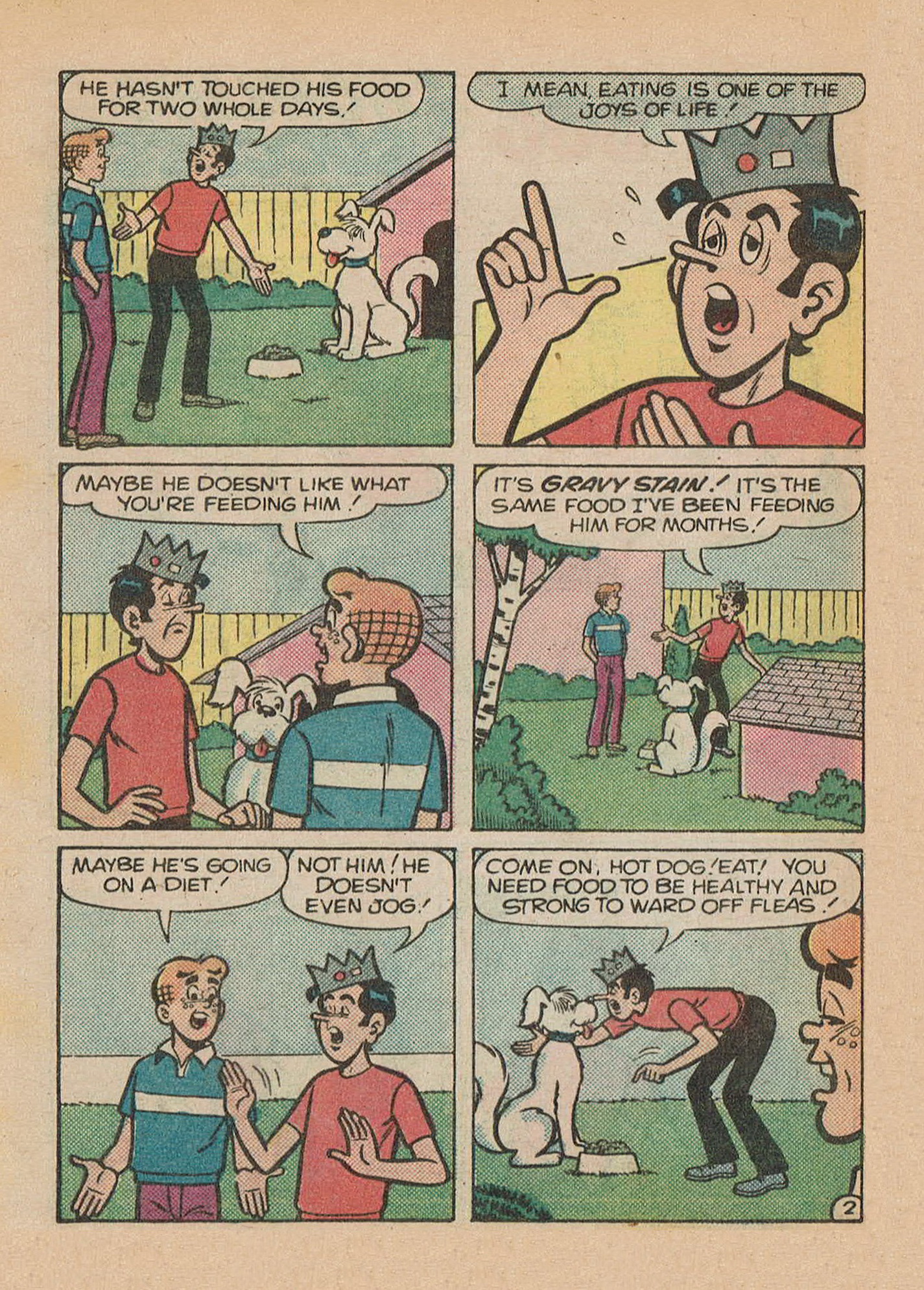 Read online Jughead Jones Comics Digest comic -  Issue #46 - 116