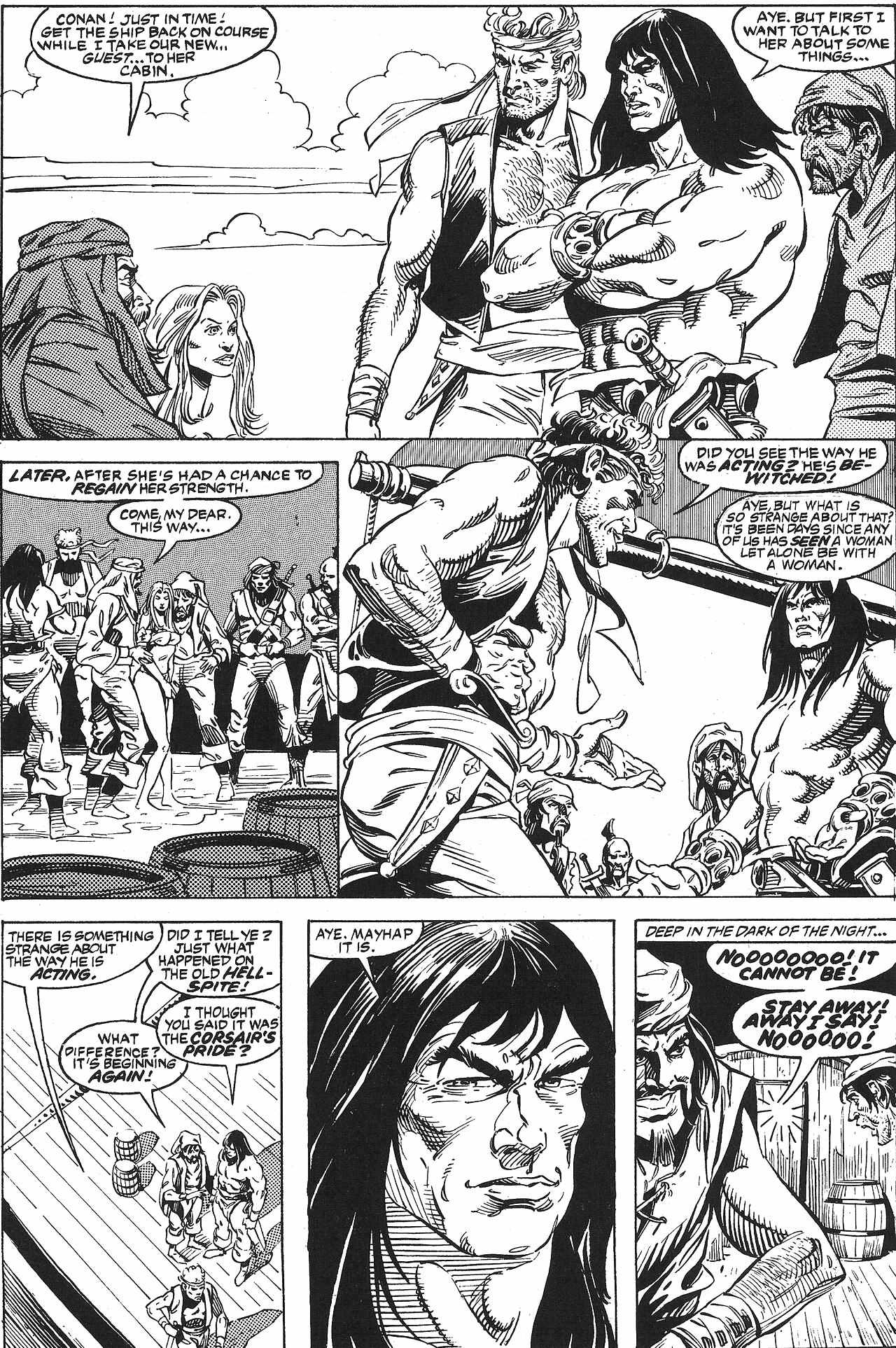 Read online The Savage Sword Of Conan comic -  Issue #213 - 41