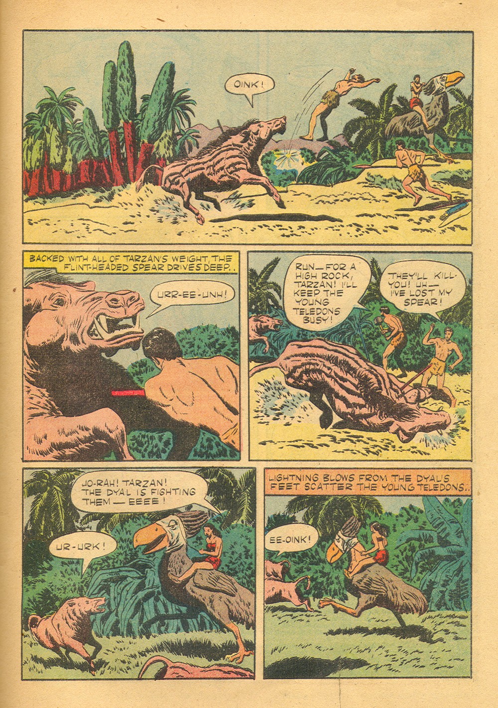 Read online Tarzan (1948) comic -  Issue #19 - 41