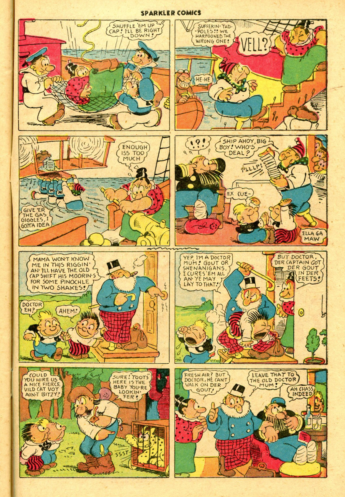 Read online Sparkler Comics comic -  Issue #44 - 43