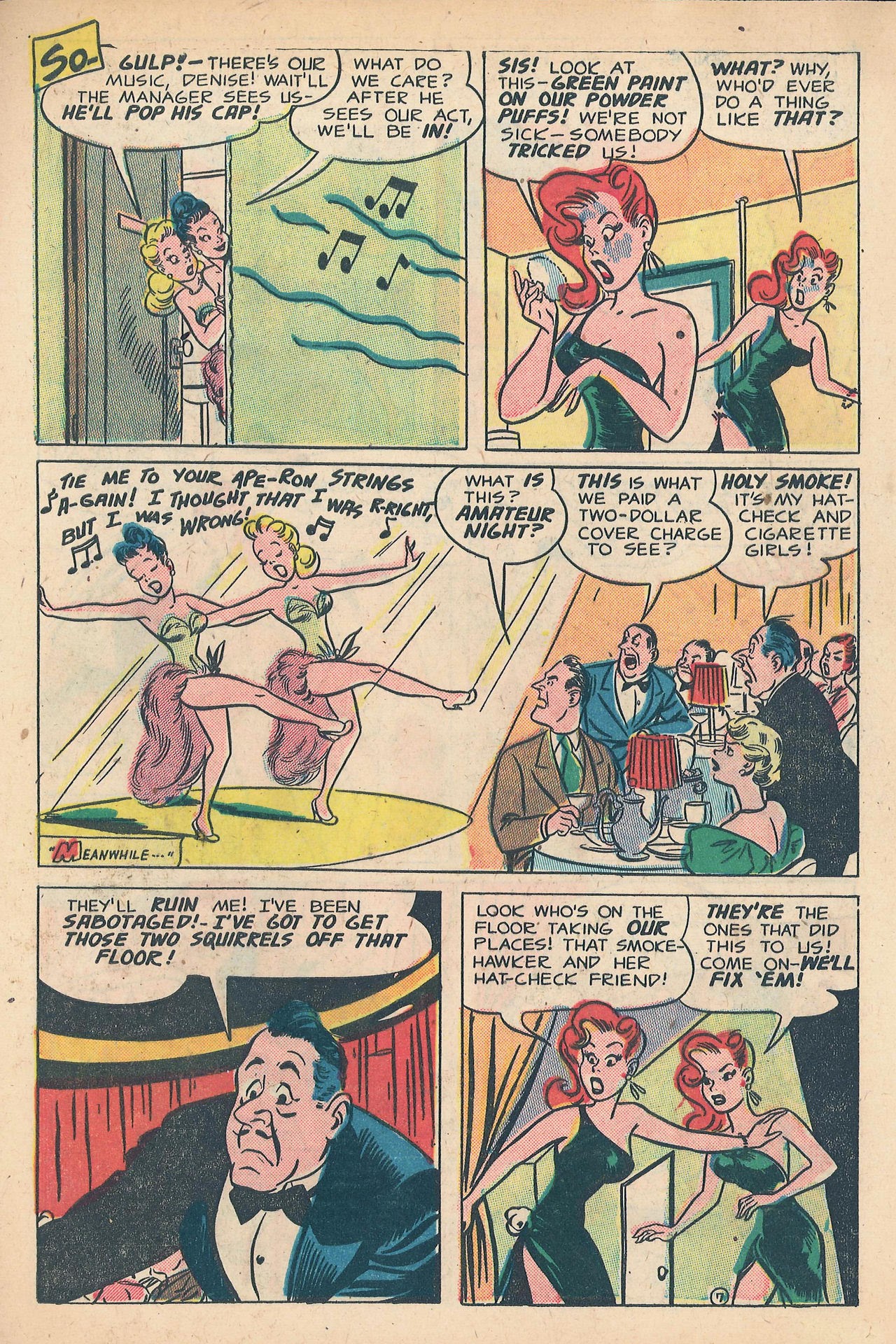 Read online Dizzy Dames comic -  Issue #1 - 9