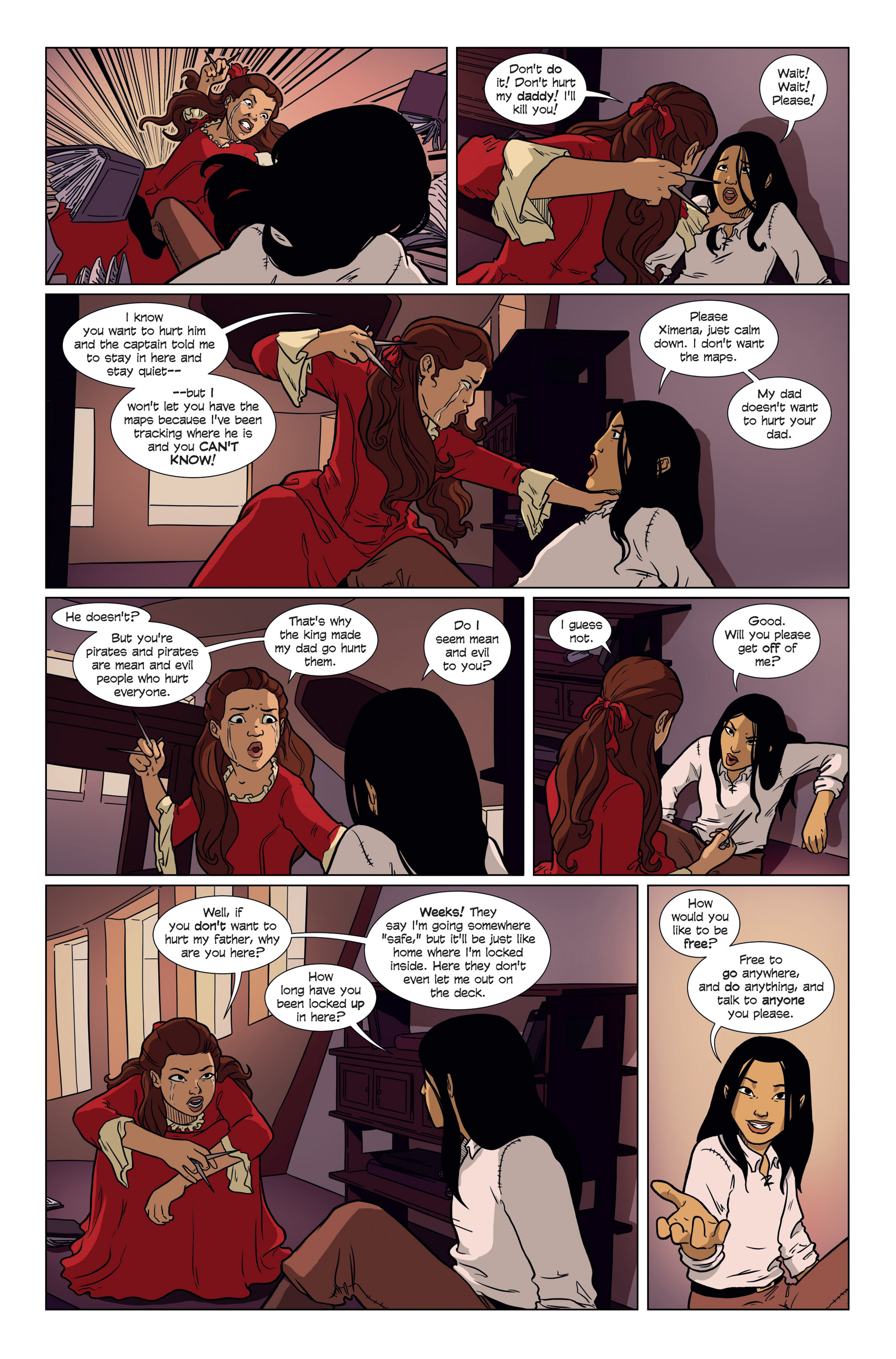 Read online Princeless: Raven the Pirate Princess comic -  Issue #3 - 5