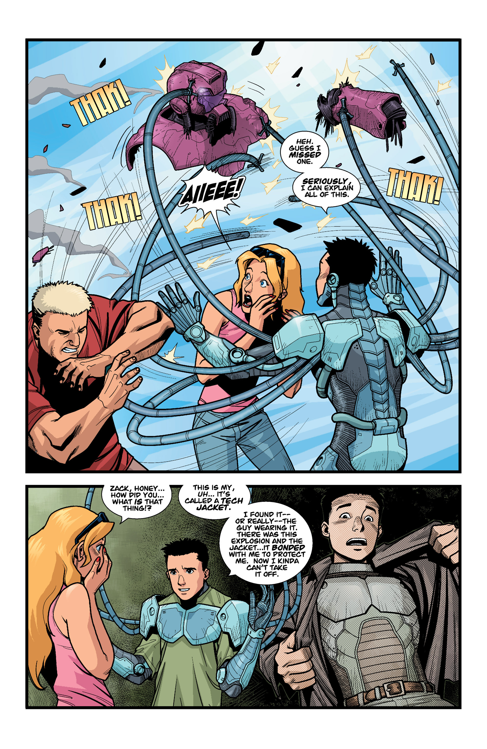 Read online Tech Jacket (2002) comic -  Issue # TPB 2 - 7