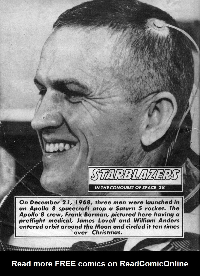 Read online Starblazer comic -  Issue #28 - 35