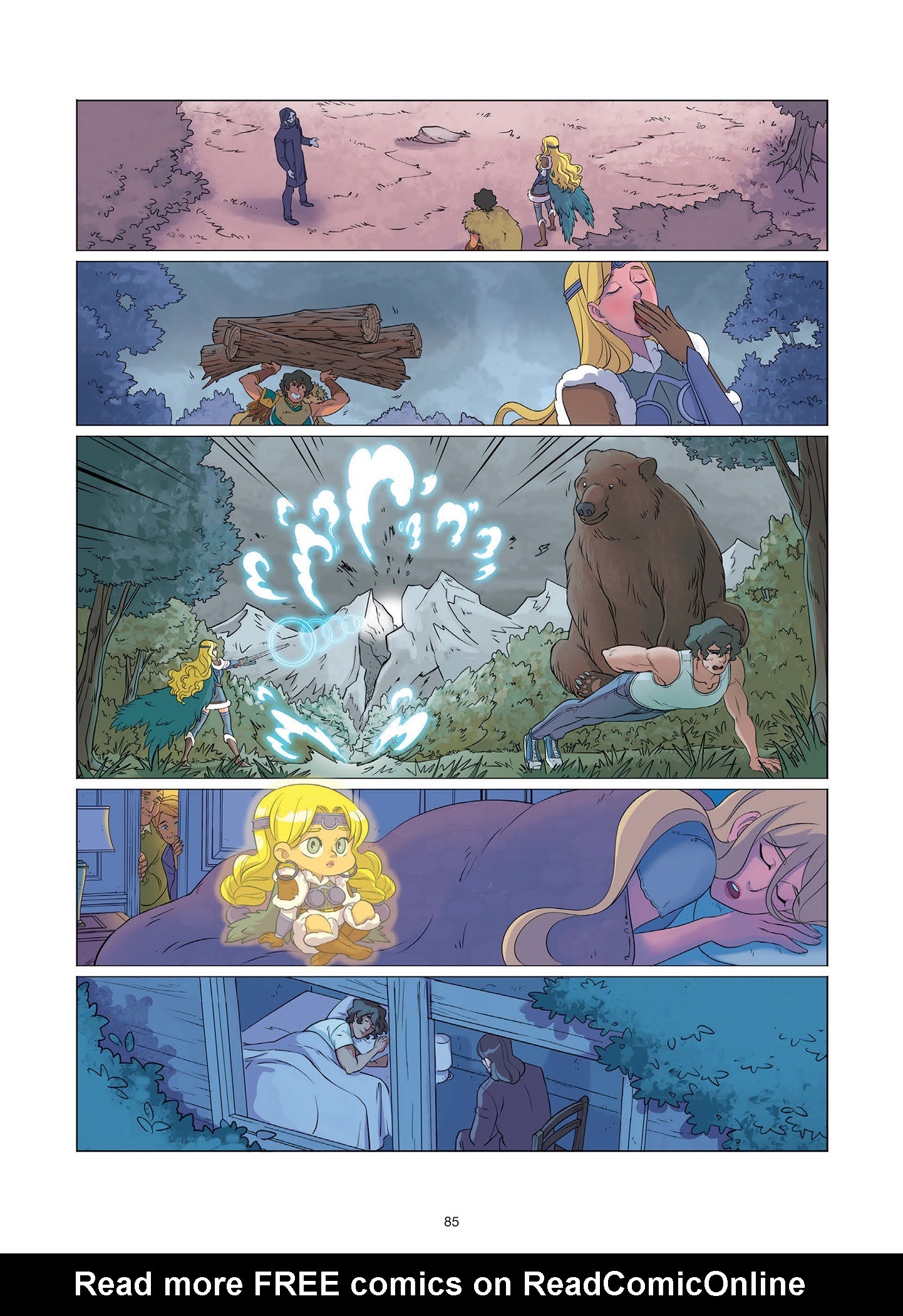 Read online The Mythics comic -  Issue # TPB 3 (Part 1) - 87