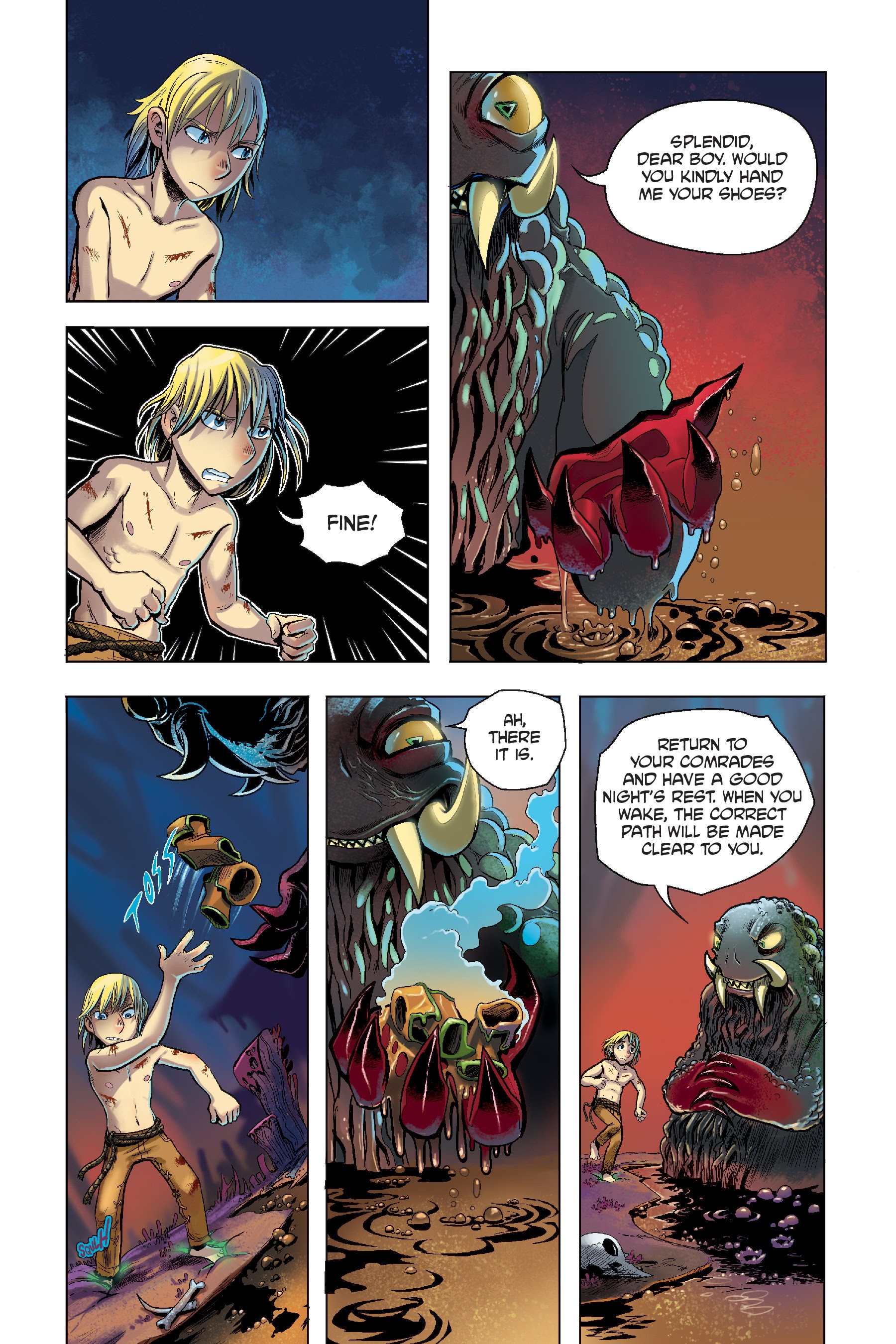 Read online Orphan Blade comic -  Issue #4 - 8