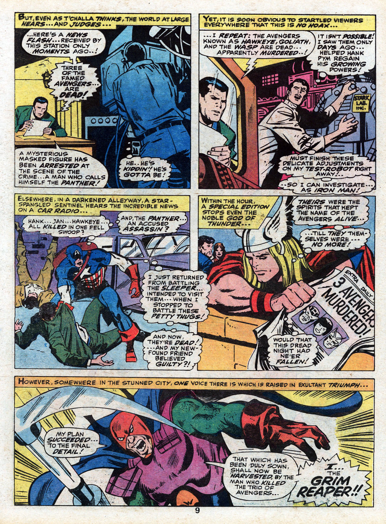 Read online Marvel Treasury Edition comic -  Issue #7 - 9