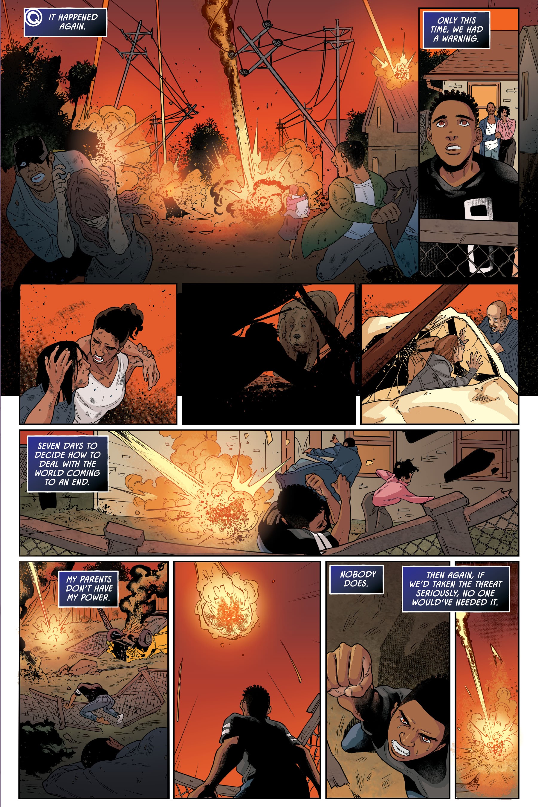 Read online Quincredible: The Hero Within comic -  Issue # TPB - 6