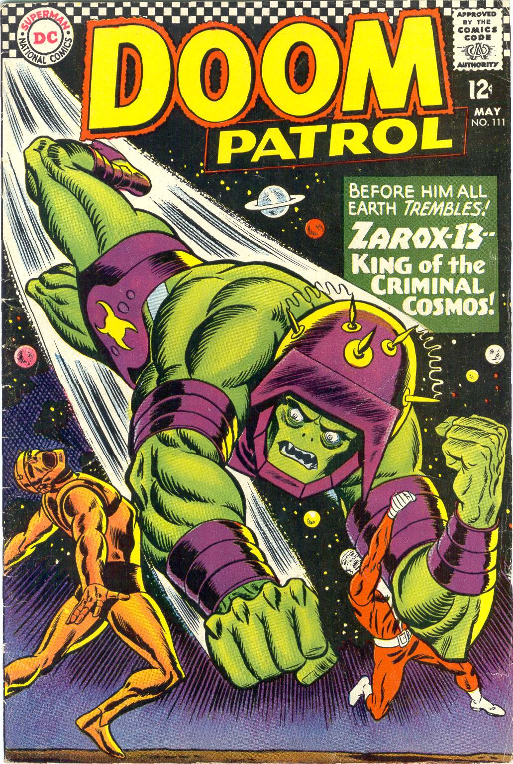 Read online Doom Patrol (1964) comic -  Issue #111 - 1
