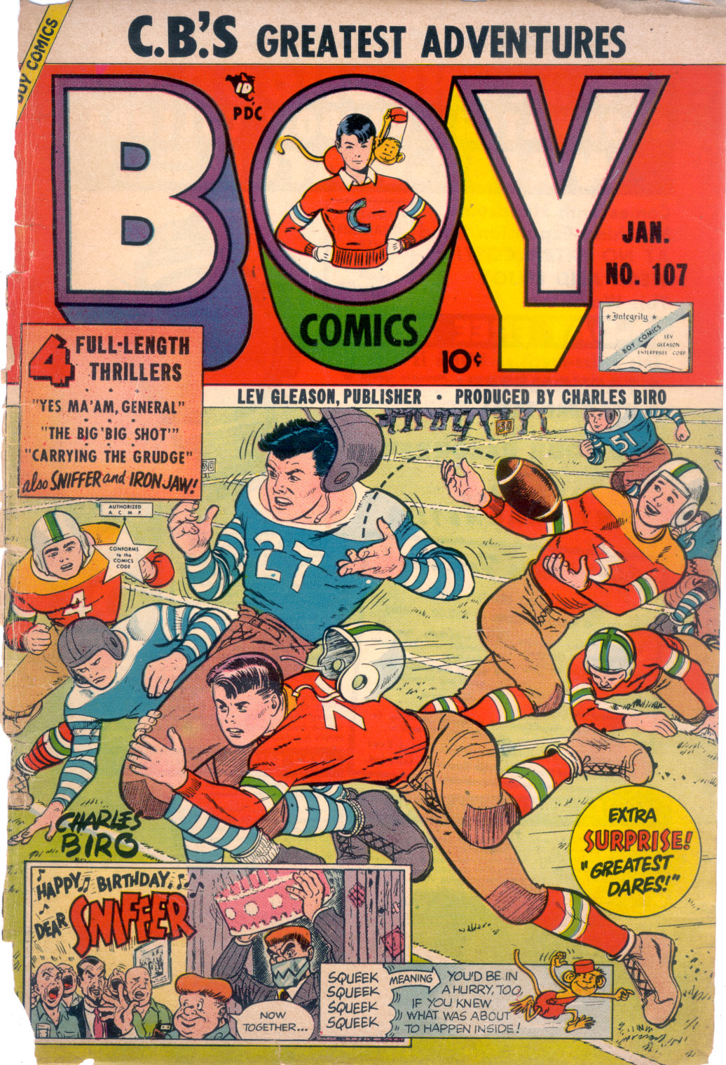 Read online Boy Comics comic -  Issue #107 - 1