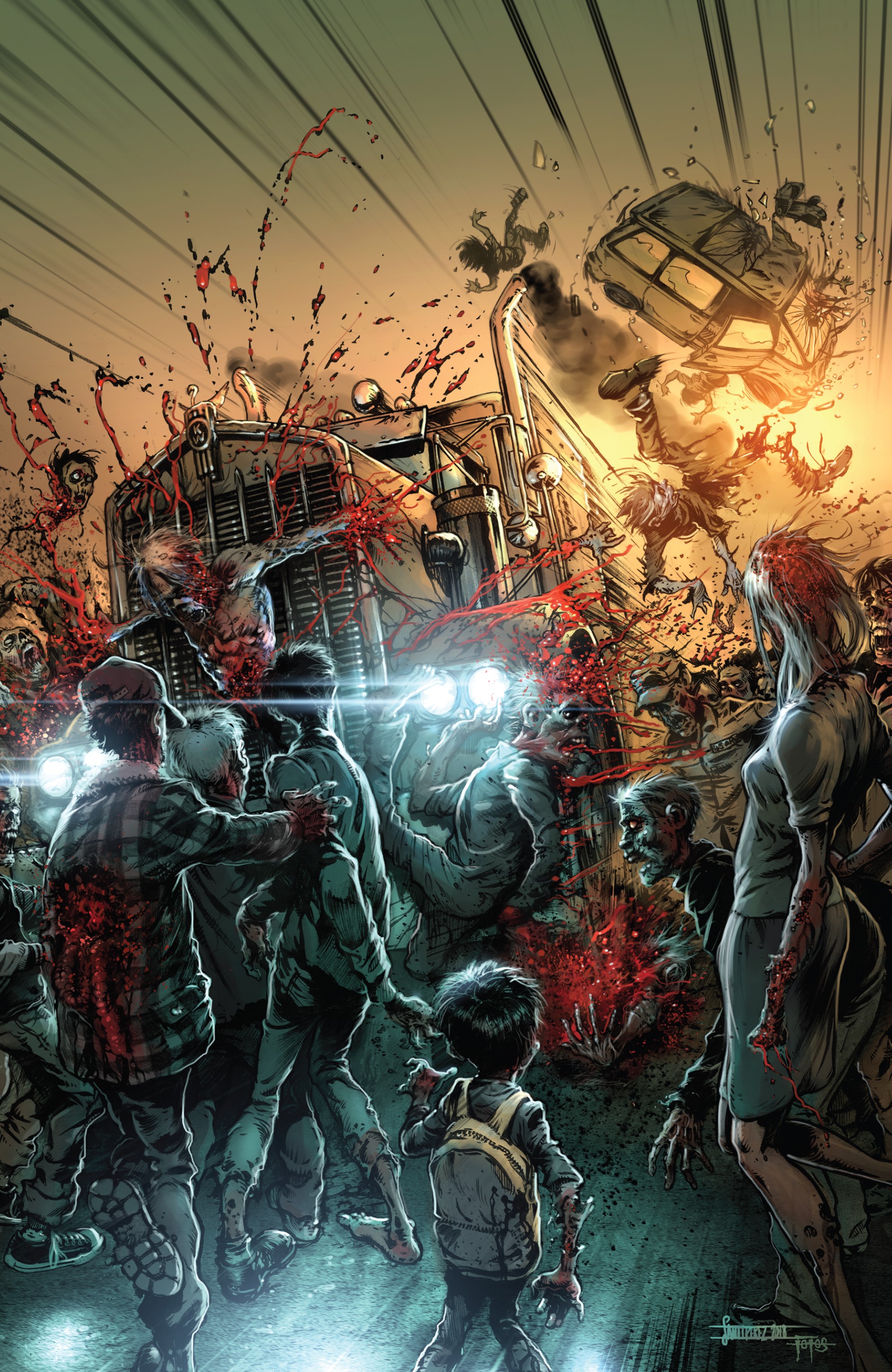 Read online Road of the Dead: Highway To Hell comic -  Issue #3 - 30