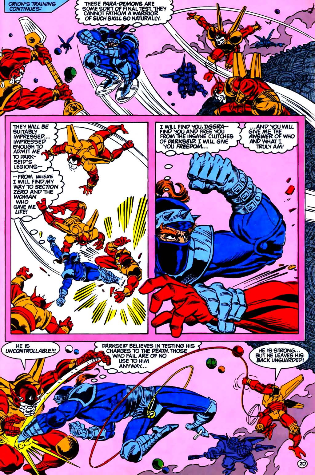 Read online The New Gods (1989) comic -  Issue #10 - 20
