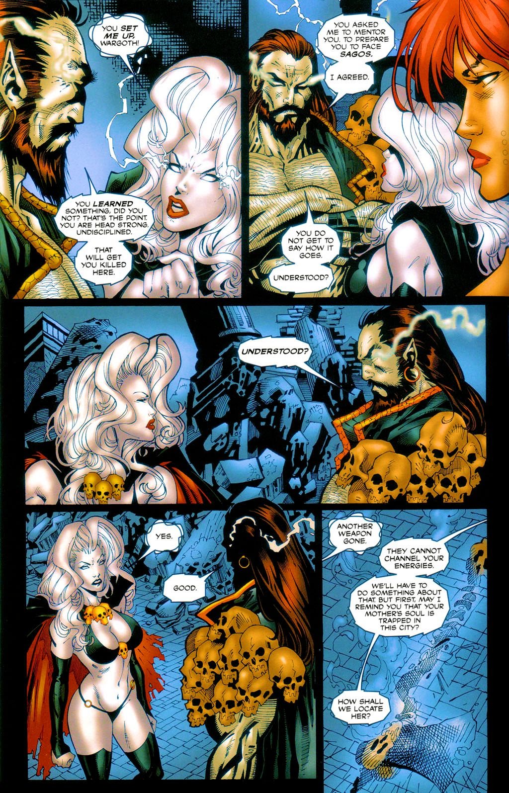 Read online Brian Pulido's Lady Death: Abandon All Hope comic -  Issue #1 - 10
