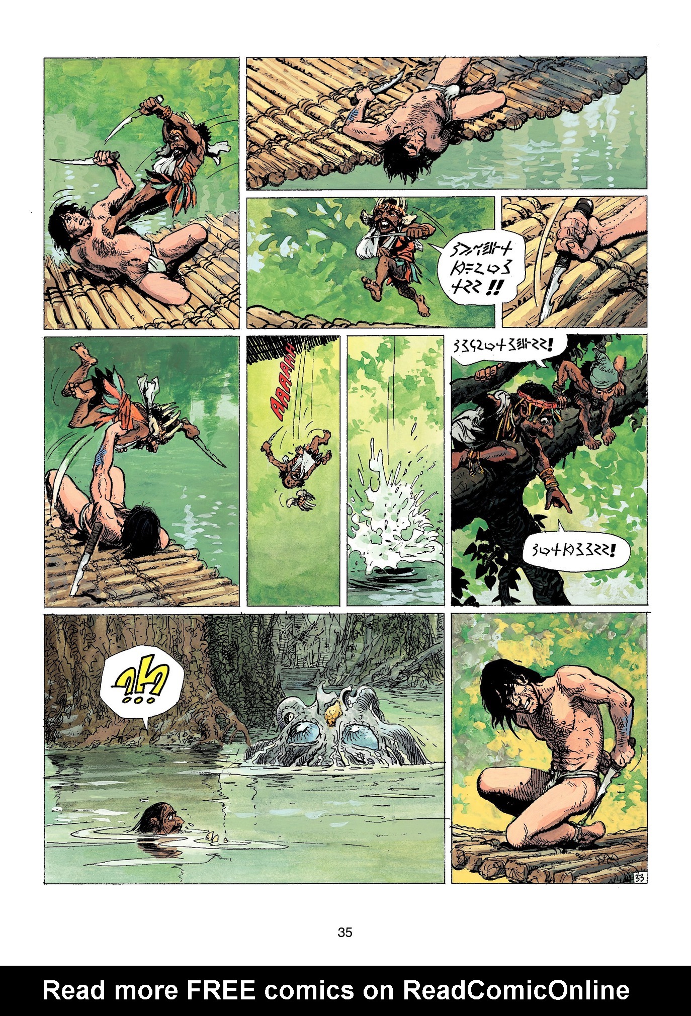 Read online Thorgal comic -  Issue #17 - 35