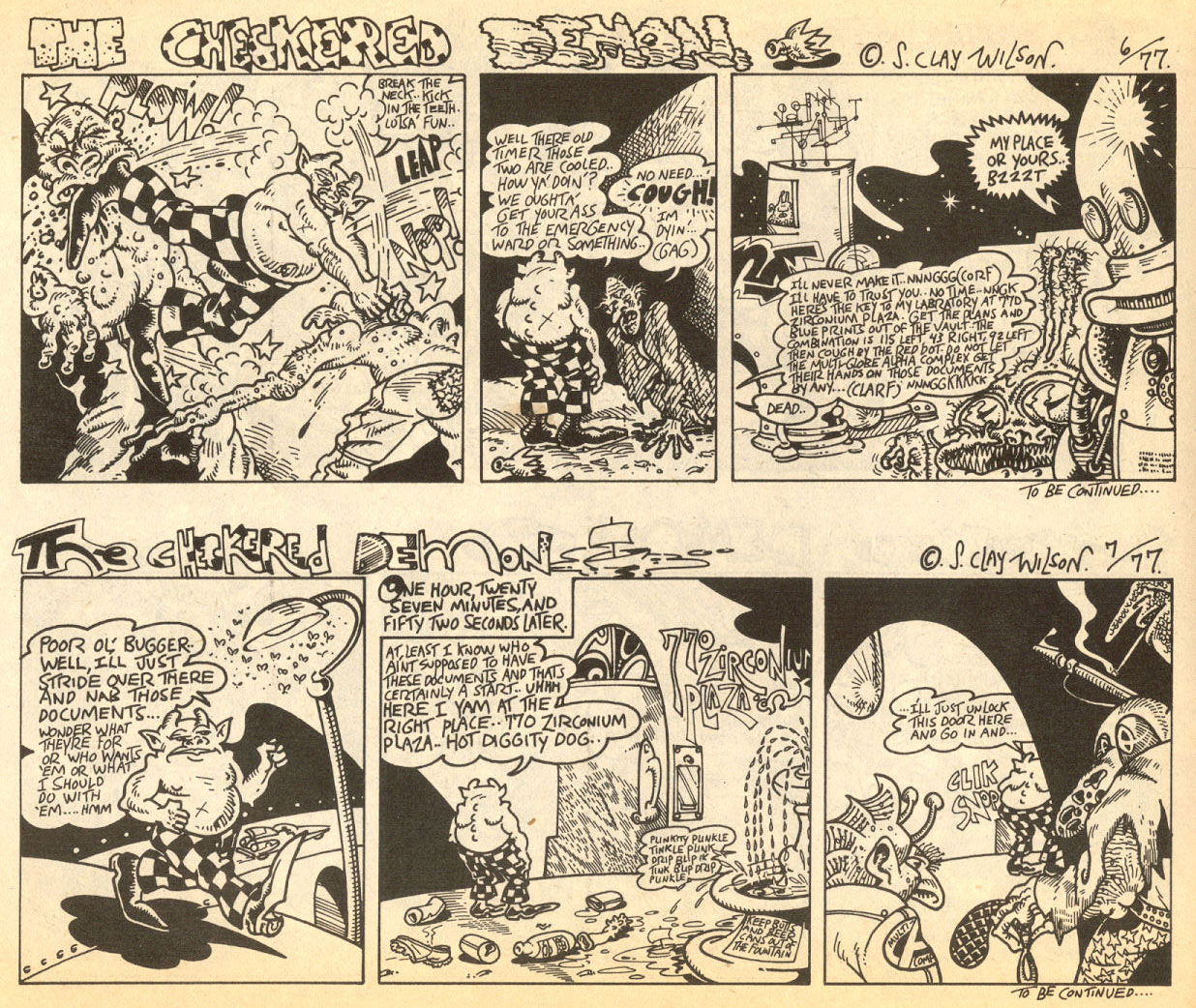 Read online The Checkered Demon comic -  Issue #3 - 5