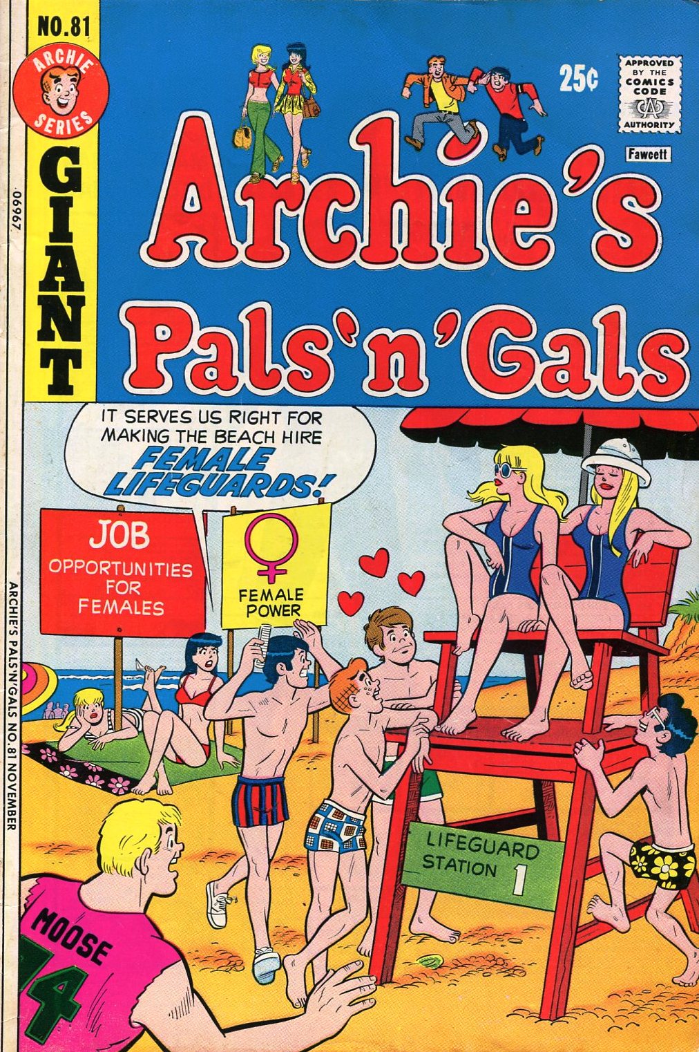 Read online Archie's Pals 'N' Gals (1952) comic -  Issue #81 - 1