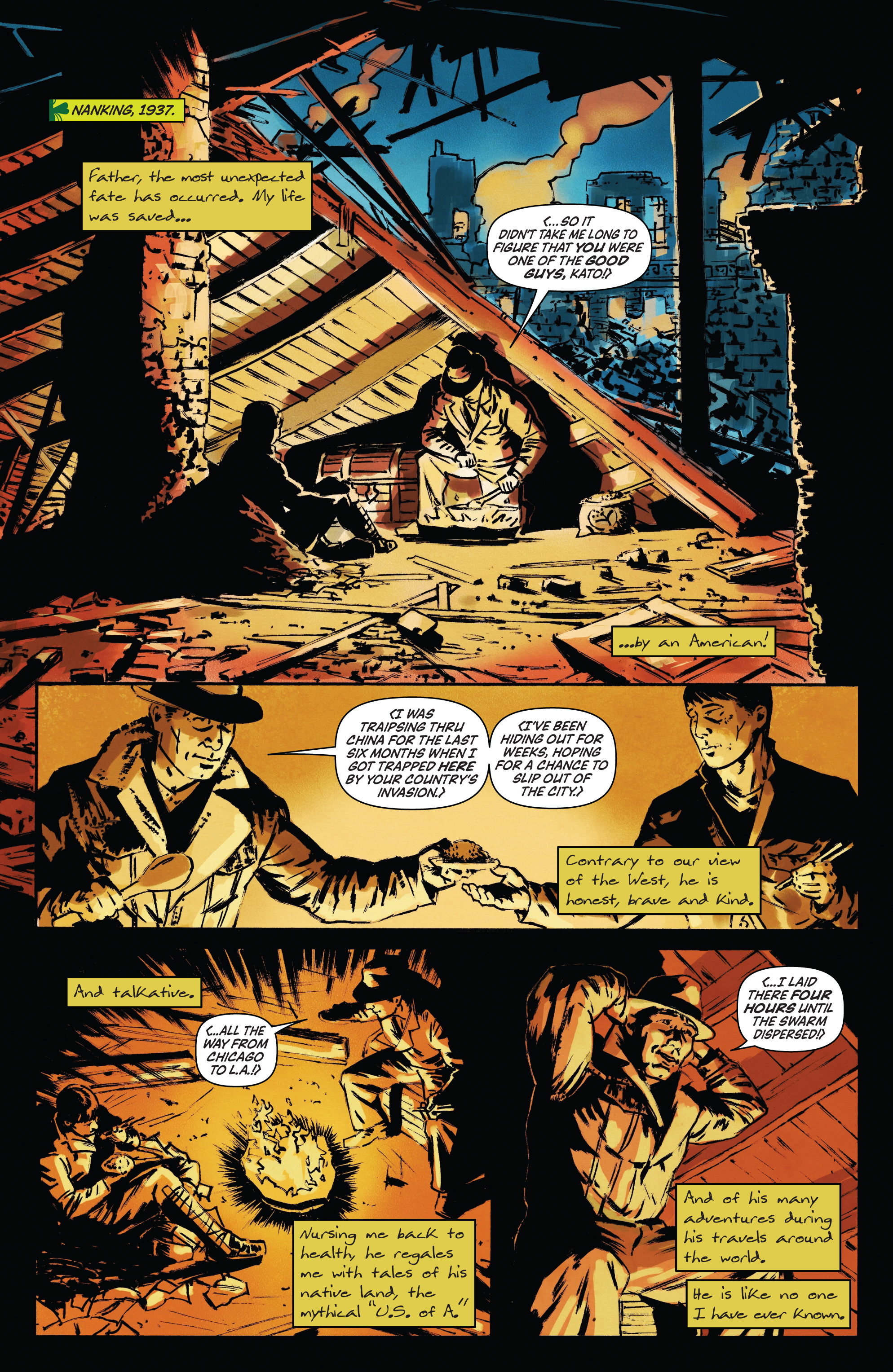 Read online Green Hornet: Year One comic -  Issue #3 - 23