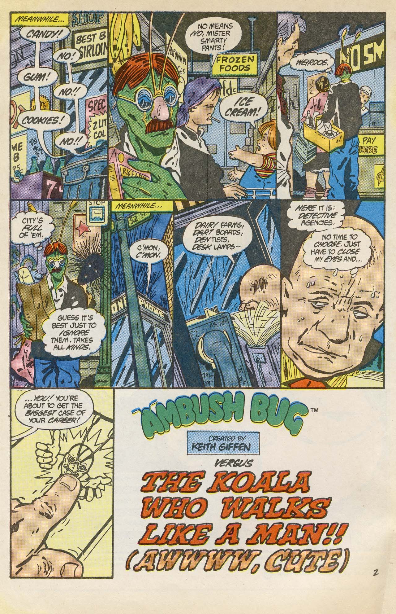 Read online Ambush Bug comic -  Issue #2 - 4
