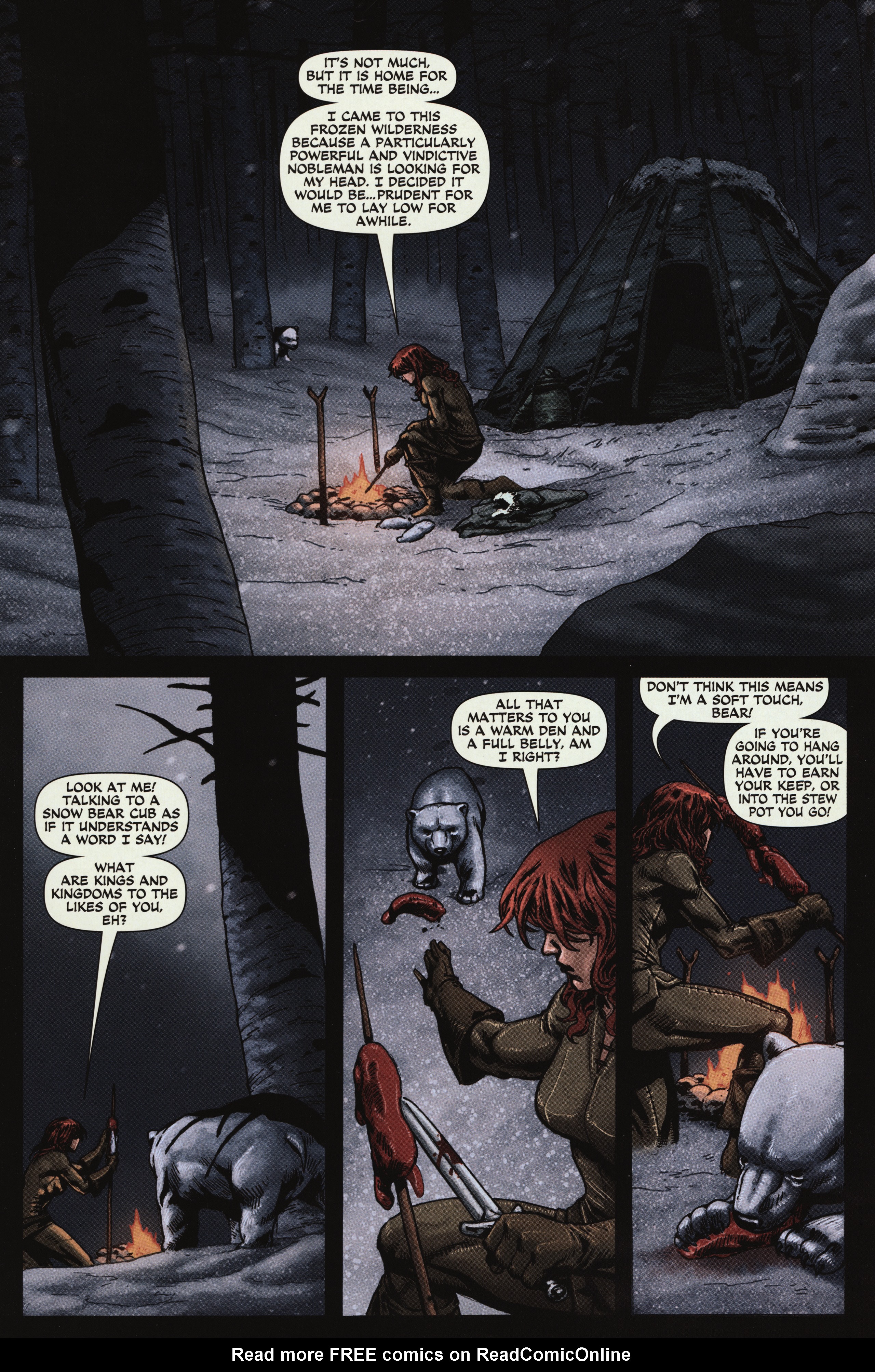 Read online Red Sonja: Berserker comic -  Issue # Full - 7