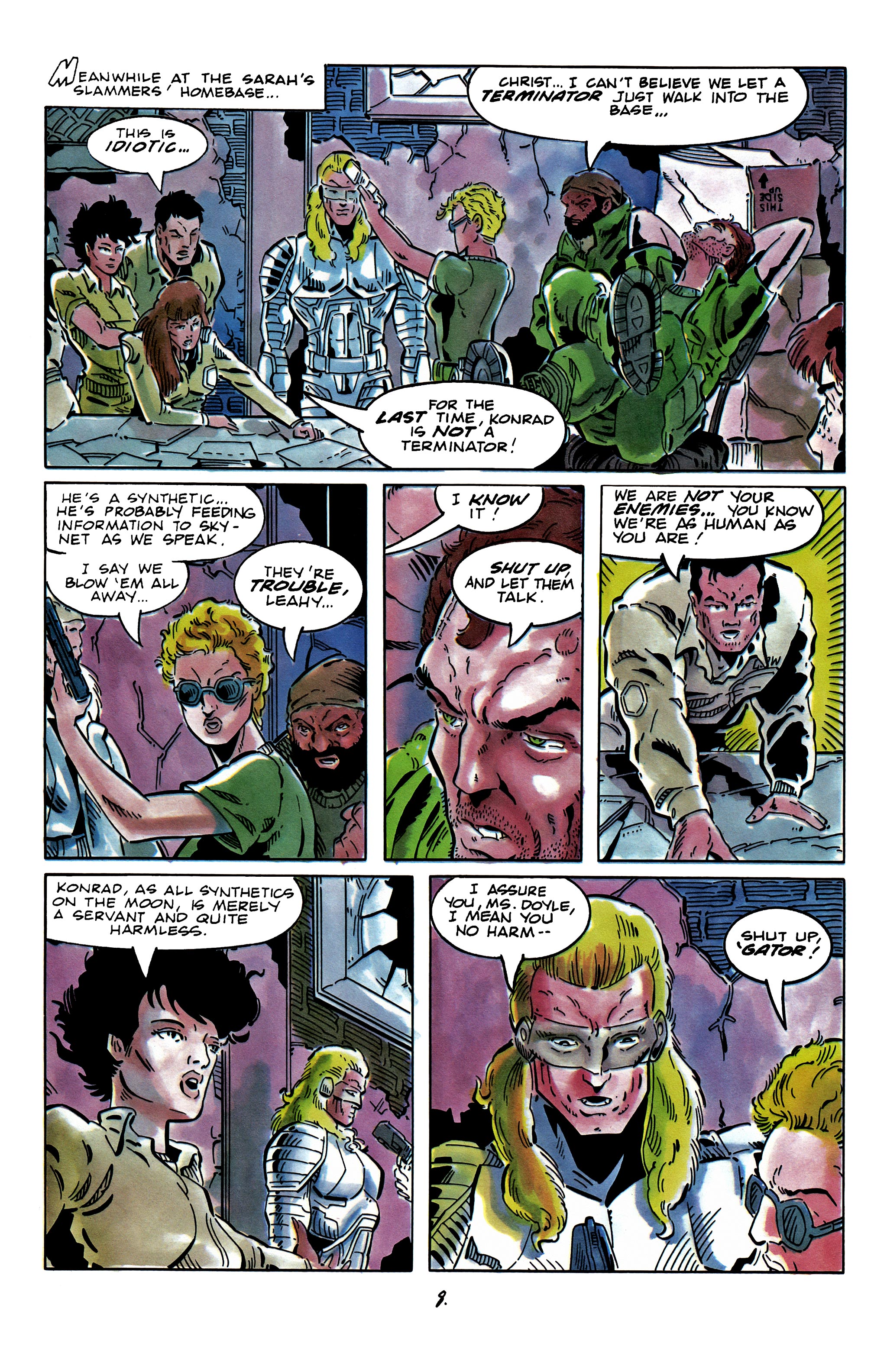 Read online The Terminator (1988) comic -  Issue #2 - 8