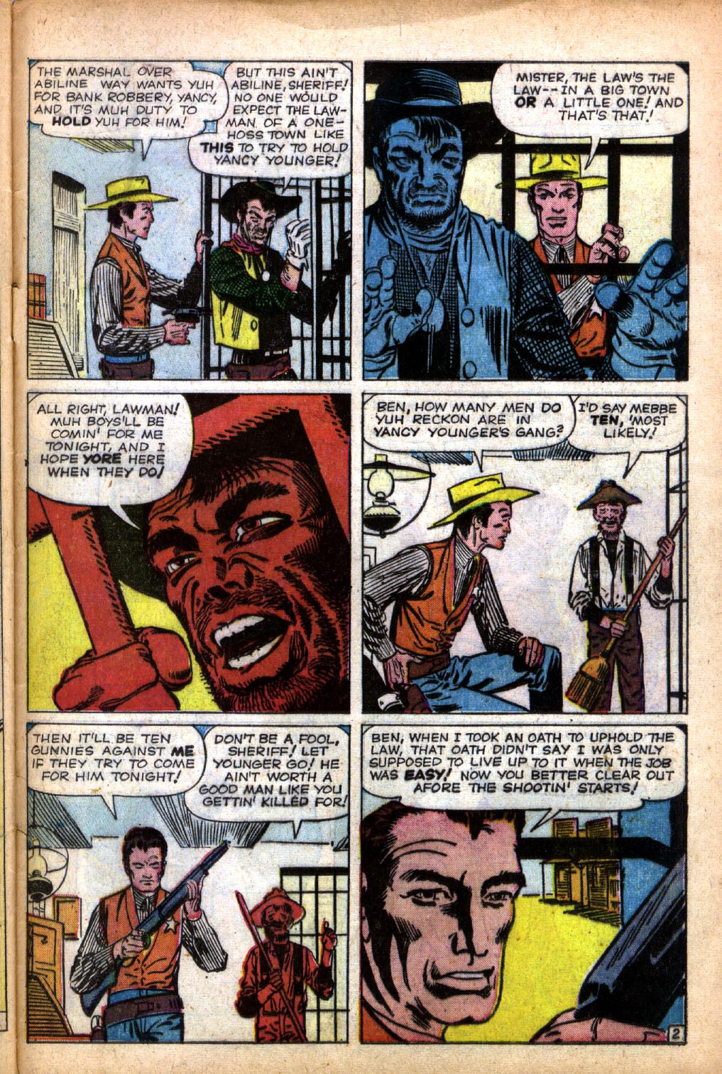 Read online Gunsmoke Western comic -  Issue #66 - 29