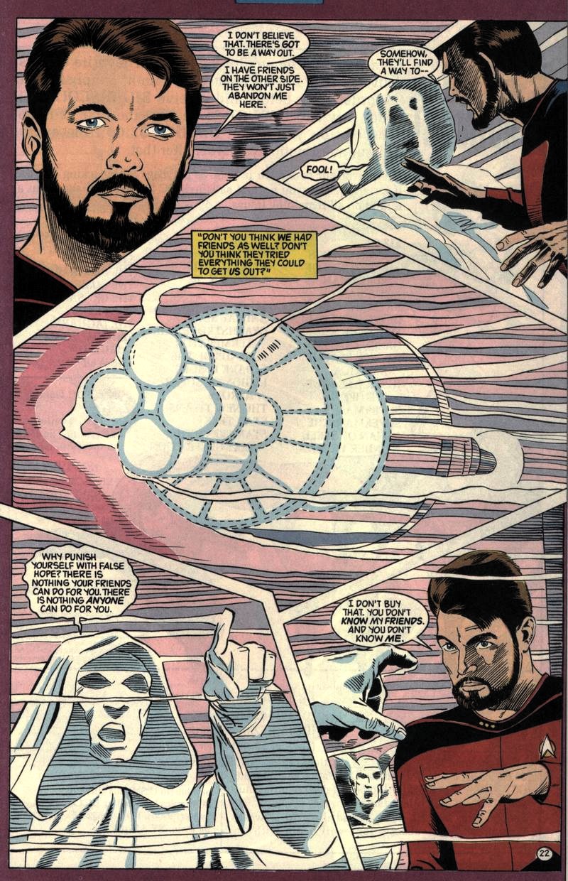 Read online Star Trek: The Next Generation (1989) comic -  Issue #30 - 22