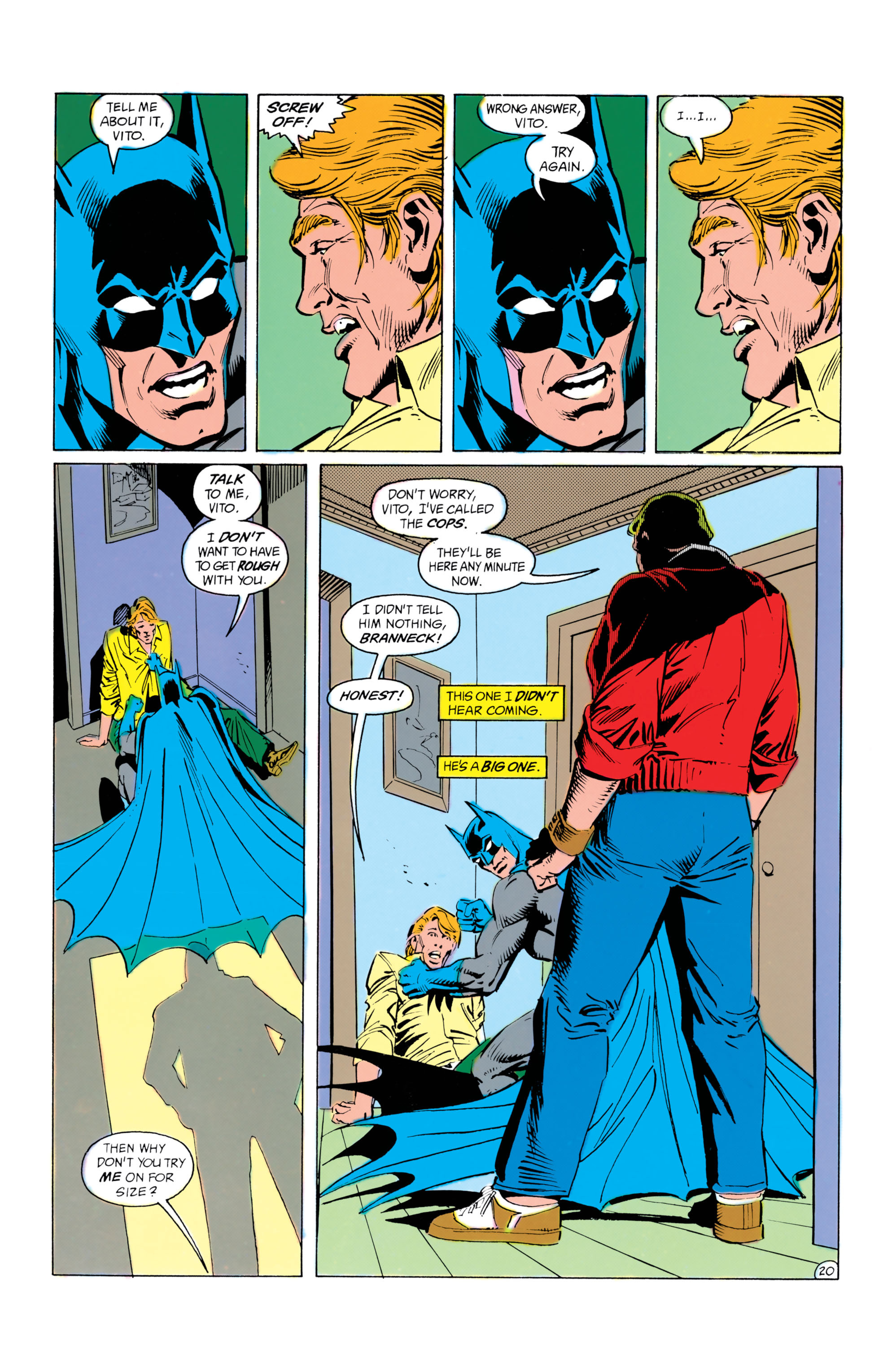 Read online Batman (1940) comic -  Issue #421 - 21
