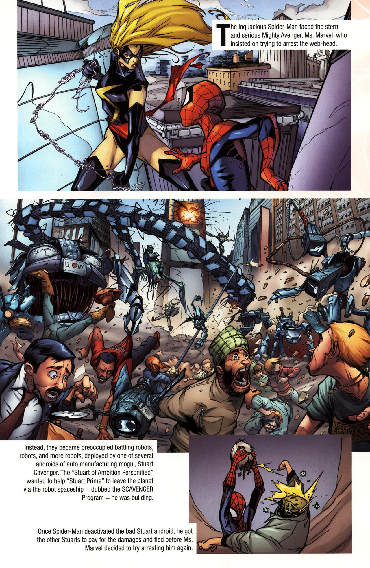 Read online Spider-Man: Brand New Day Yearbook comic -  Issue # Full - 21