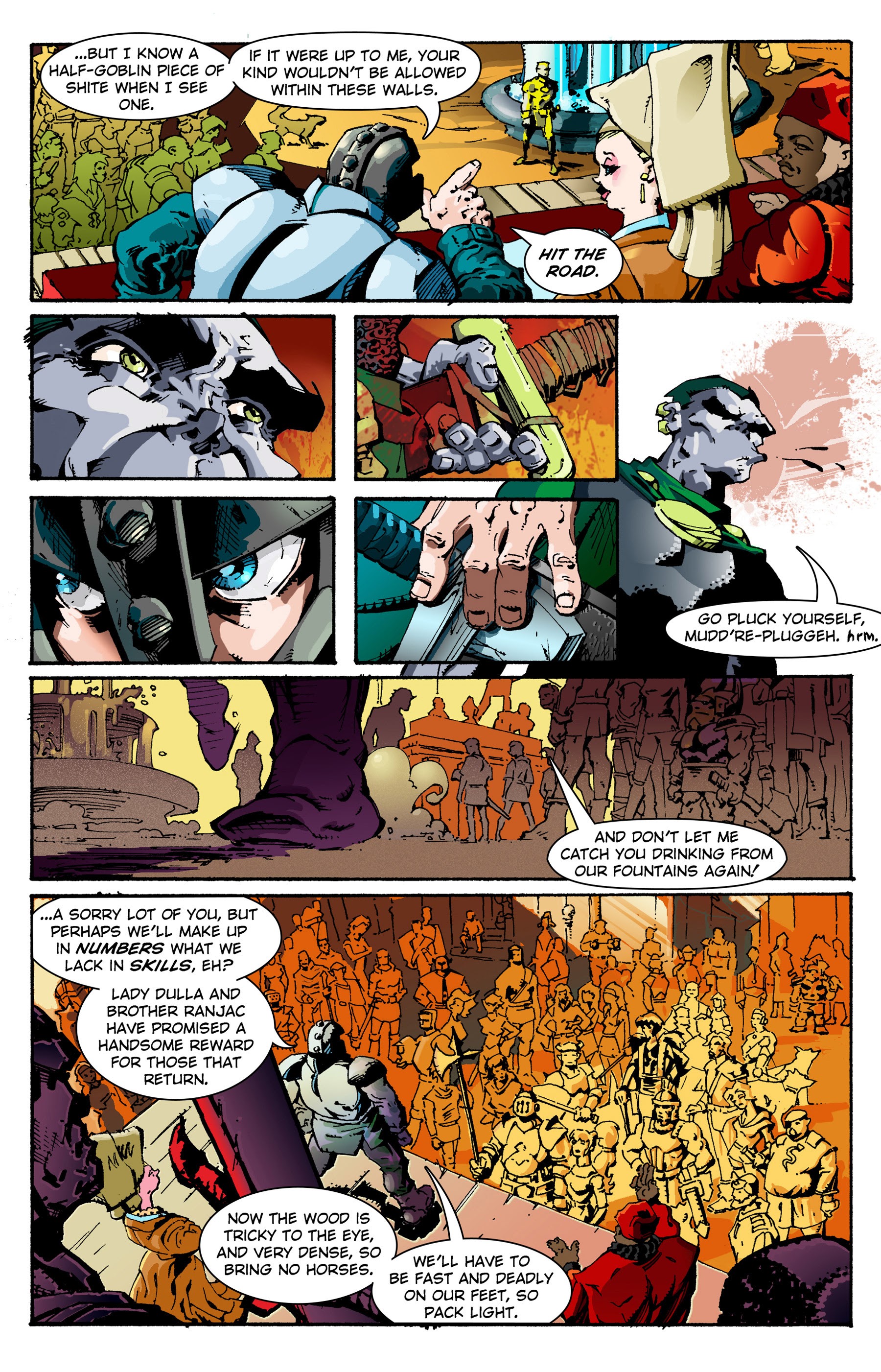 Read online Bold Blood comic -  Issue #1 - 10