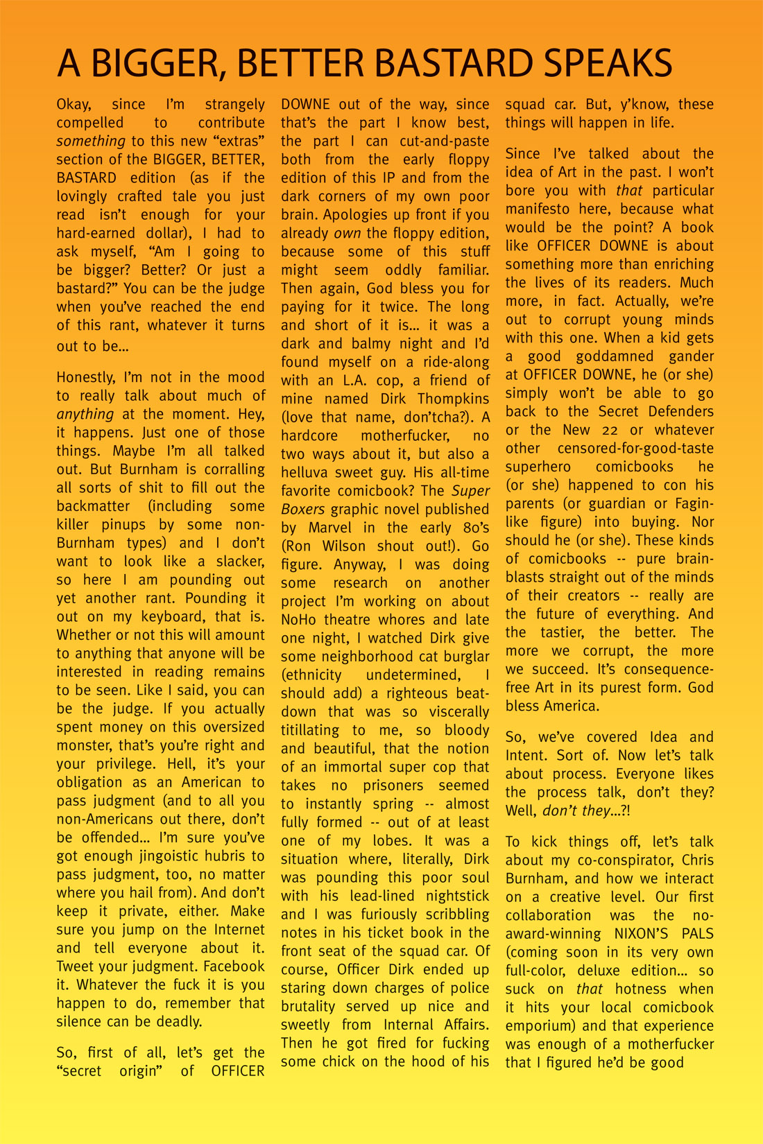 Read online Officer Downe: Bigger, Better, Bastard Edition comic -  Issue # TPB - 55